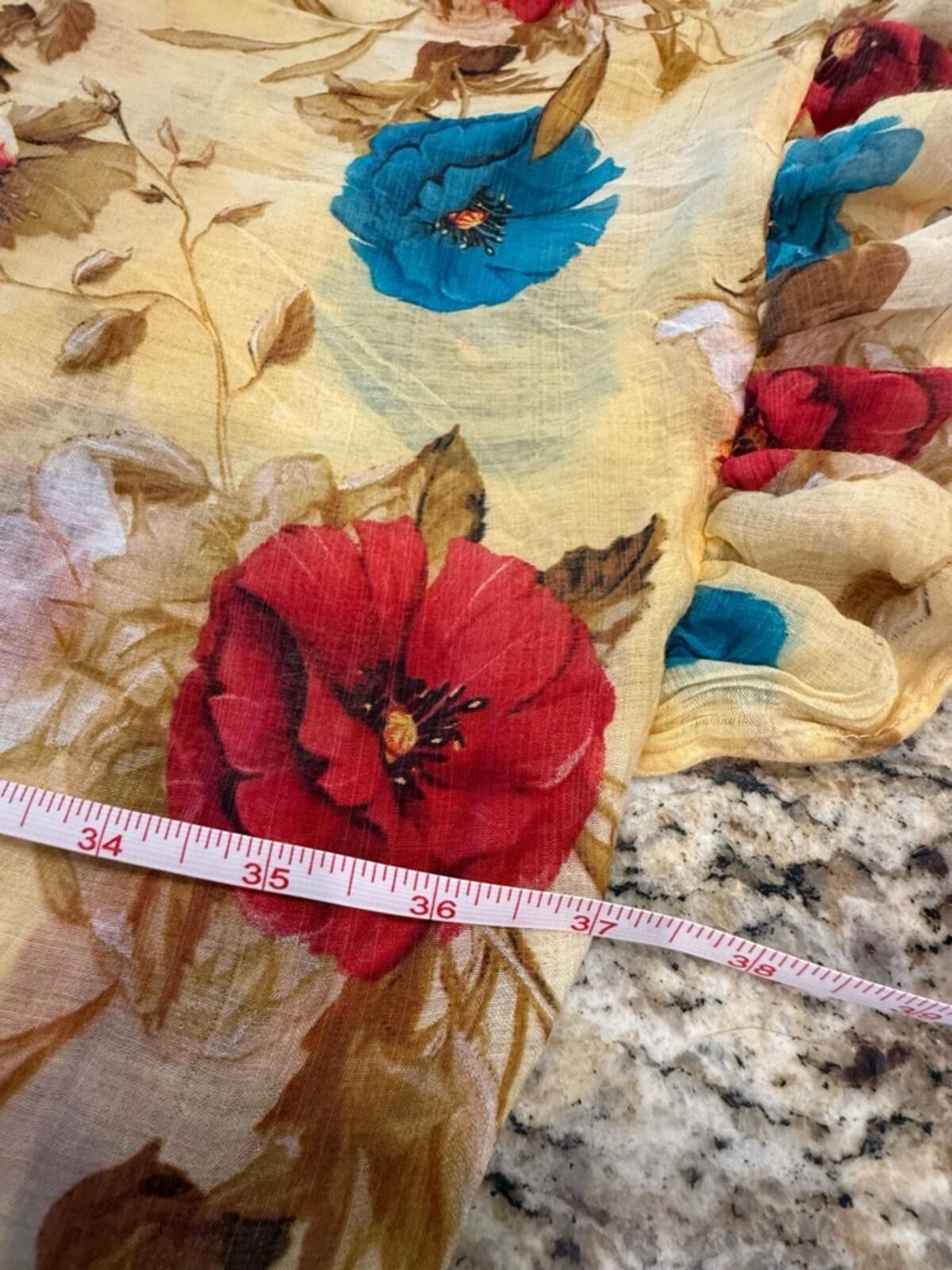 Other Umgee floral semi sheer swimwear beach coverup SZ M/L Size ONE SIZE - 9 Thumbnail