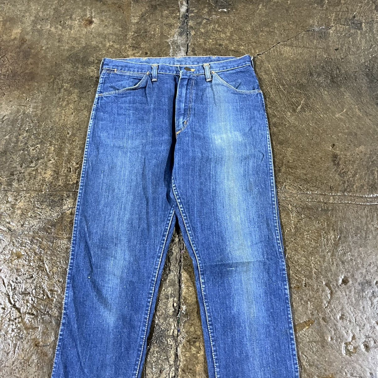 Levi's × Vintage × Wrangler Vintage 1960s Maverick Faded True Vintage Denim Jeans Rare Size US 33 - 8 Thumbnail
