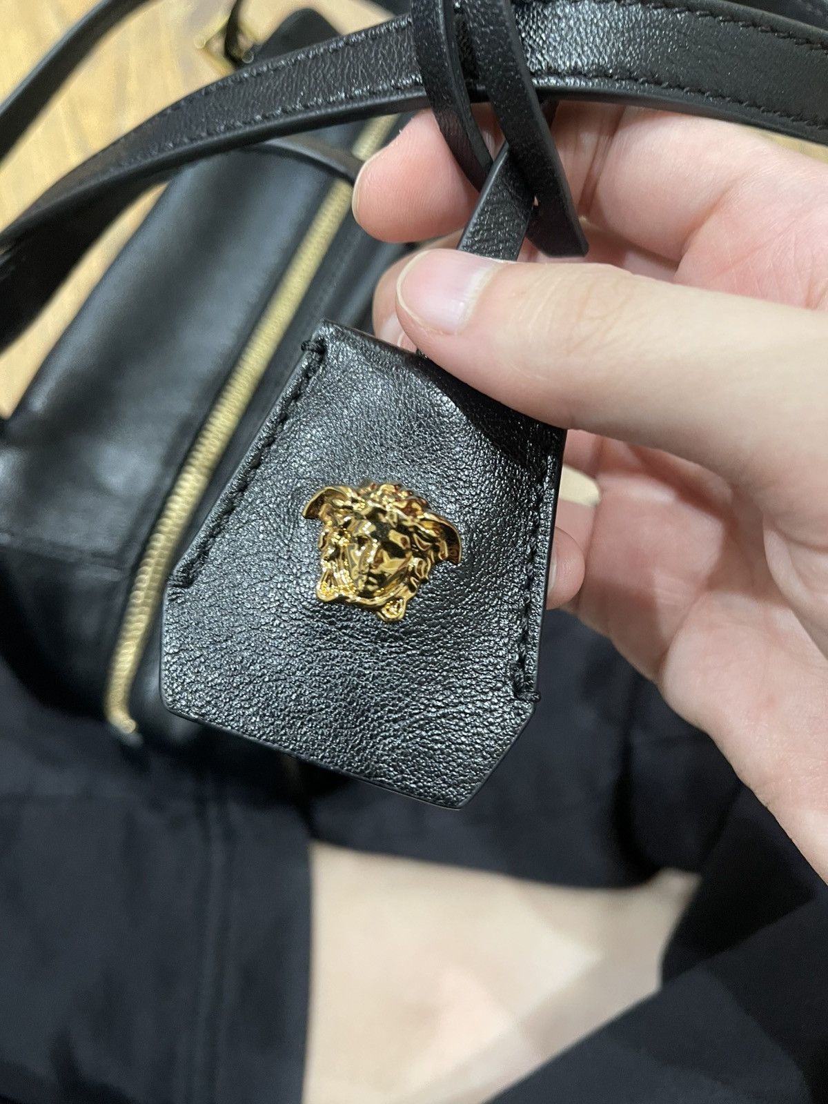 Versace Versace Tag Bowling bag Size ONE SIZE - 6 Thumbnail