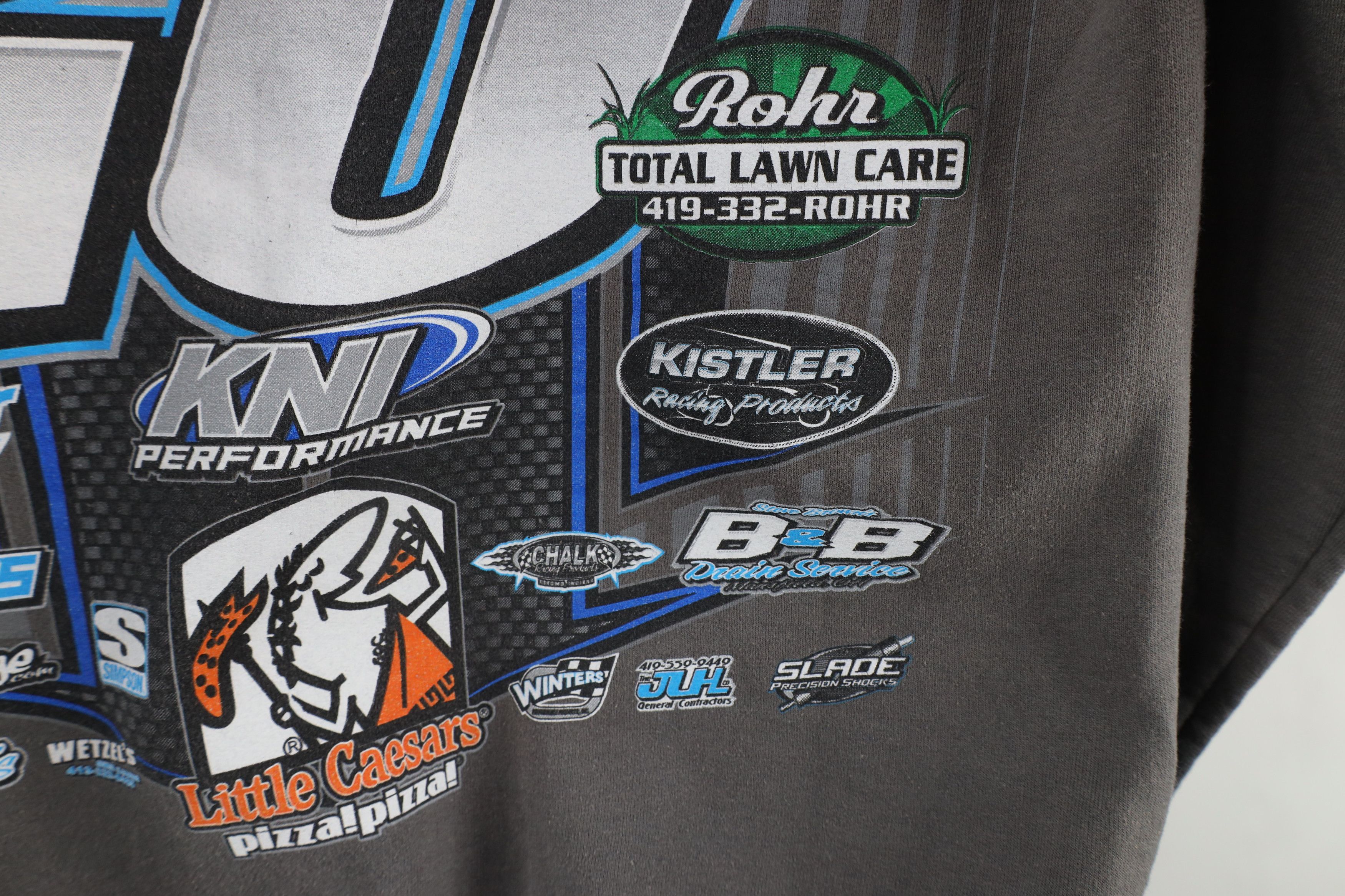 Vintage Streetwear Ivy Sprint Car Racing Hoodie Sweatshirt Gray Size US S / EU 44-46 / 1 - 15 Thumbnail