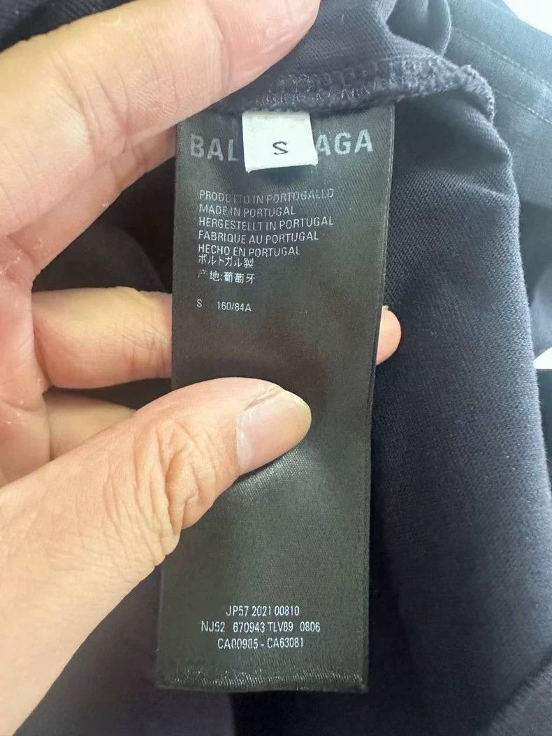 Balenciaga Balenciaga Scissors wheat ear logo short sleeve Size US S / EU 44-46 / 1 - 3 Thumbnail