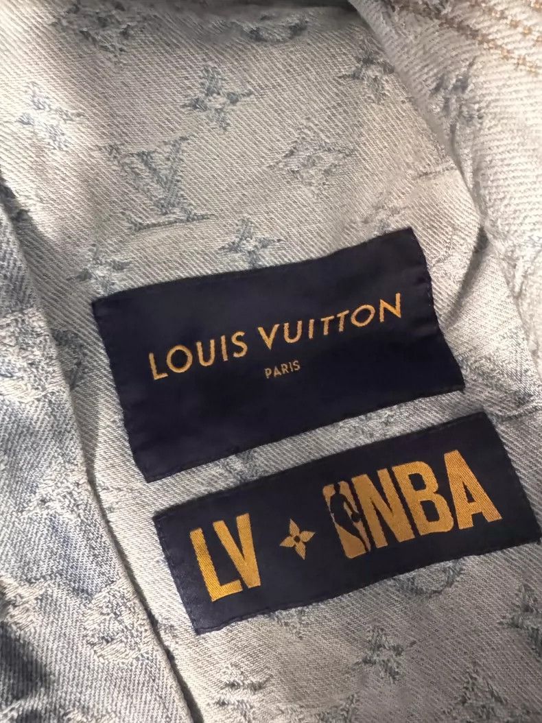 Louis Vuitton Louis Vuitton Co-branded NBA denim jacket Size US M / EU 48-50 / 2 - 4 Thumbnail