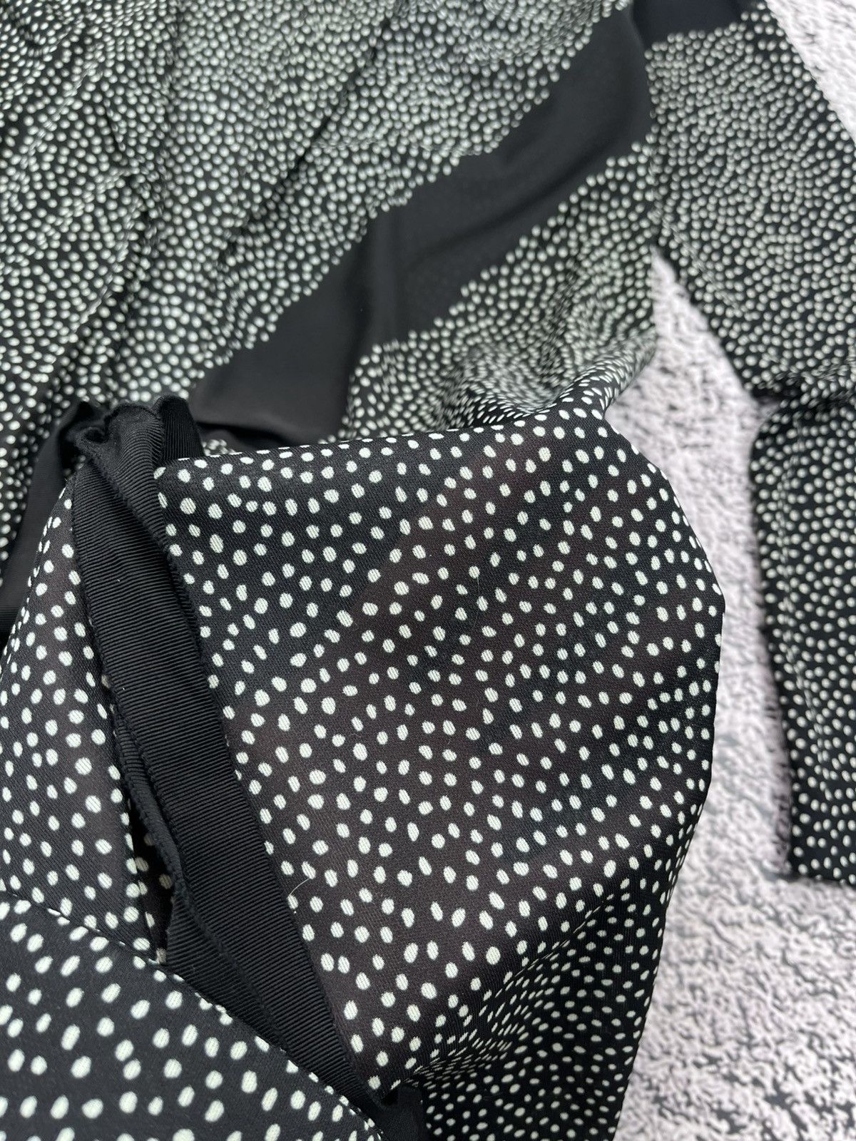 Balenciaga BALENCIAGA SILK ARCHIVE POLKA DOT MESH WRAP DRESS CARDIGAN Size XS / US 0-2 / IT 36-38 - 5 Thumbnail