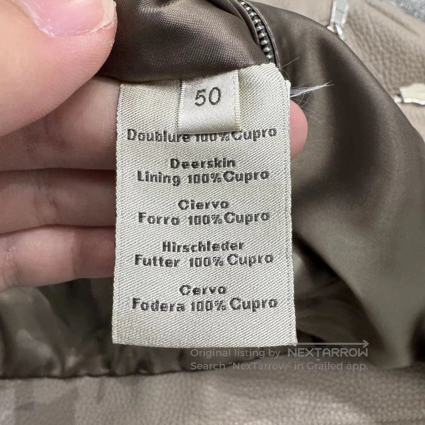 Hermes hermes suede jacket in beige size 50. Size US L / EU 52-54 / 3 - 4 Thumbnail