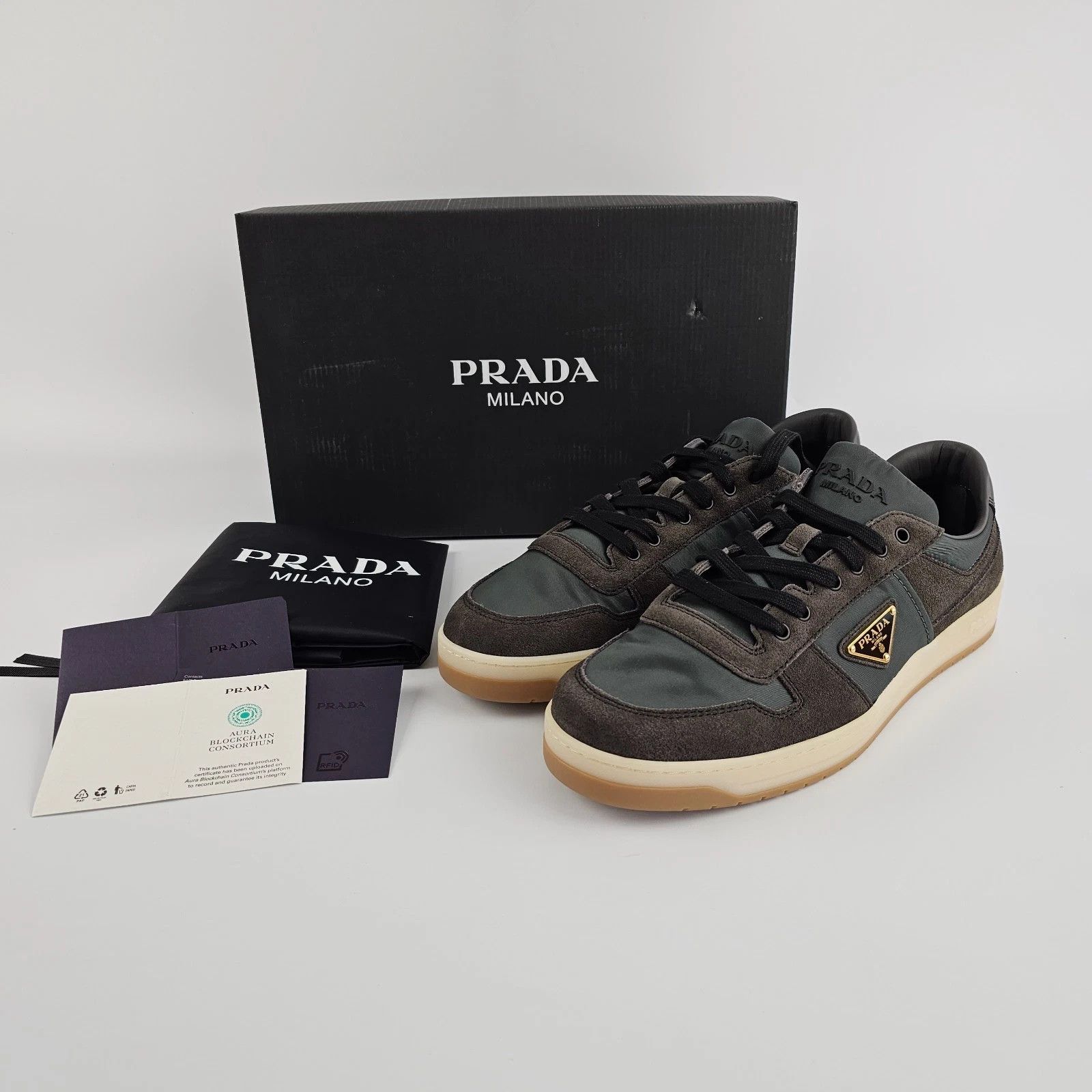 Prada PRADA Downtown Multicolor Sneakers New & Authentic Size US 5.5 / EU 38 - 2 Thumbnail