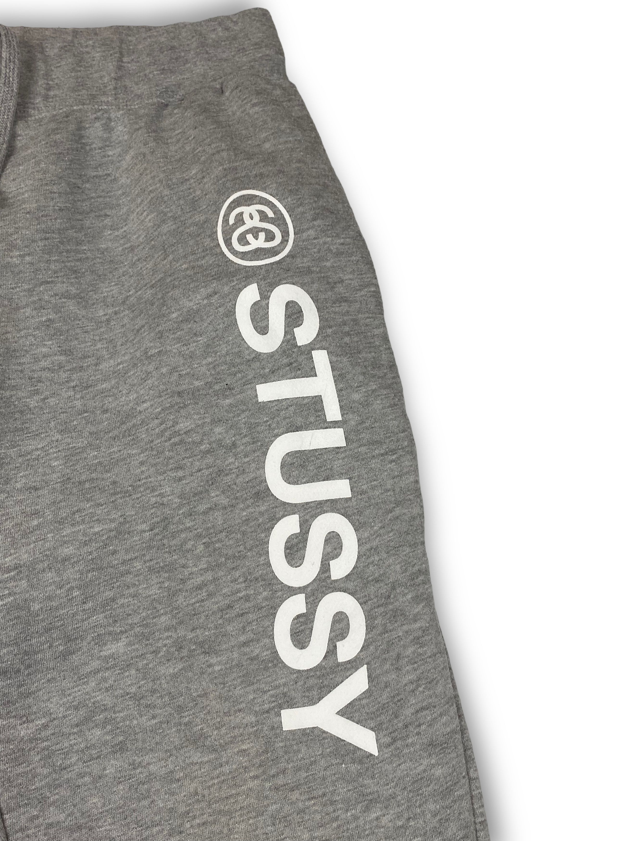 Stussy Vintage STUSSY Grey Big Logo Joggers Sweatpants Y2K M490 Size US 32 / EU 48 - 4 Thumbnail