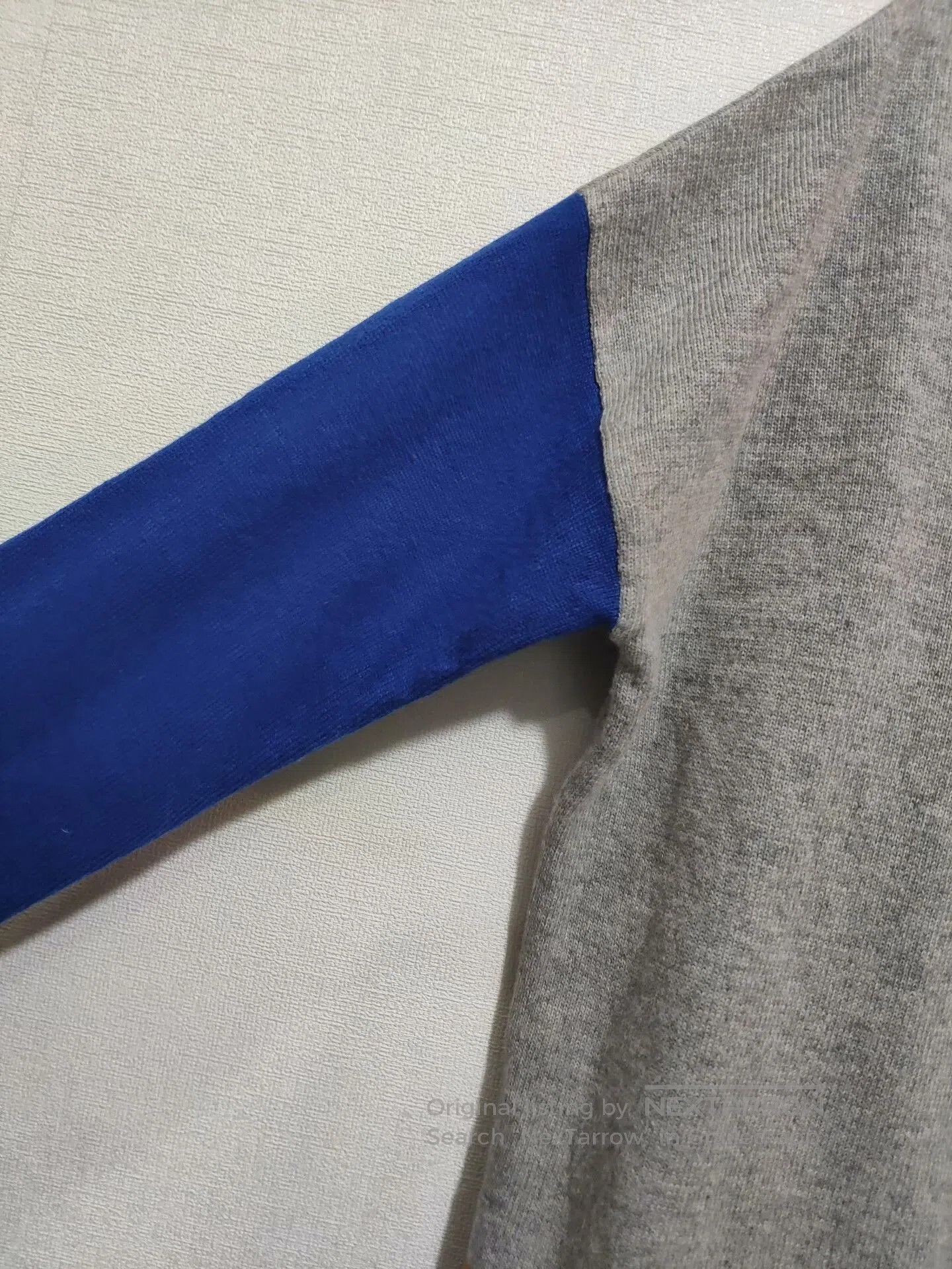 Loewe LOEWE Gray Colorblock Knit Sweater. Size US S / EU 44-46 / 1 - 7 Thumbnail