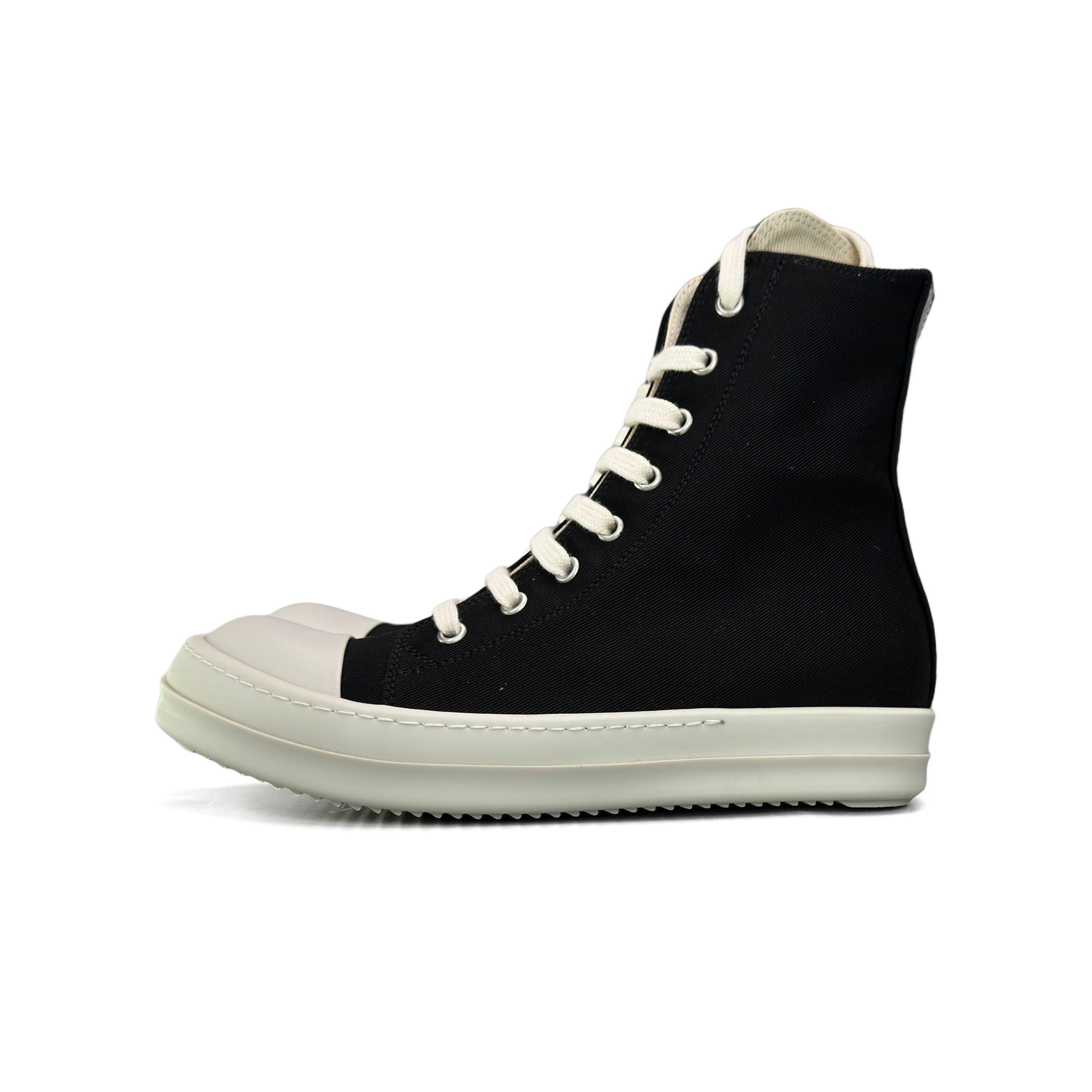 Rick Owens Drkshdw Rick Owens DRKSHDW Side Zip Hi-Top Sneakers Size 36.5 Size US 6.5 / IT 36.5 - 1 Thumbnail