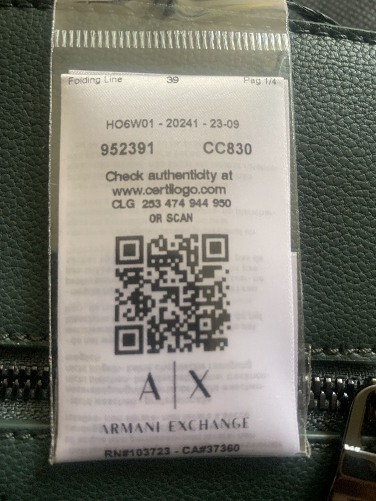 Armani Exchange Armani Exchange cross body bag Size ONE SIZE - 3 Thumbnail