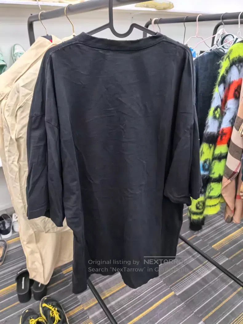 Balenciaga Balenciaga Embroidery free black short-sleeve Size US S / EU 44-46 / 1 - 2 Thumbnail