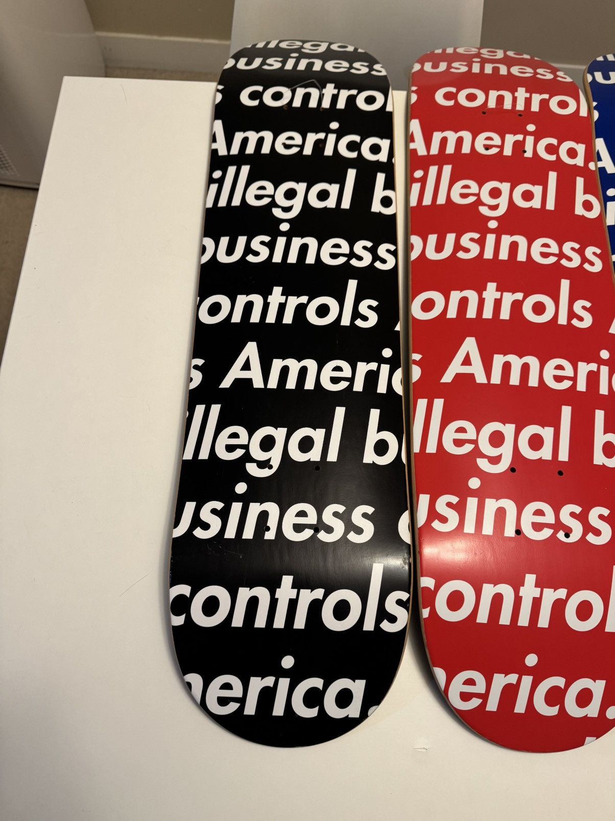 Supreme Illegal Business Controls America Deck Set Size ONE SIZE - 5 Thumbnail