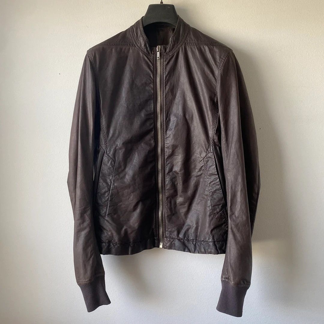 Rick Owens Rick Owens SS12 Sternberg Calf Leather Jacket Size US M / EU 48-50 / 2 - 1 Thumbnail