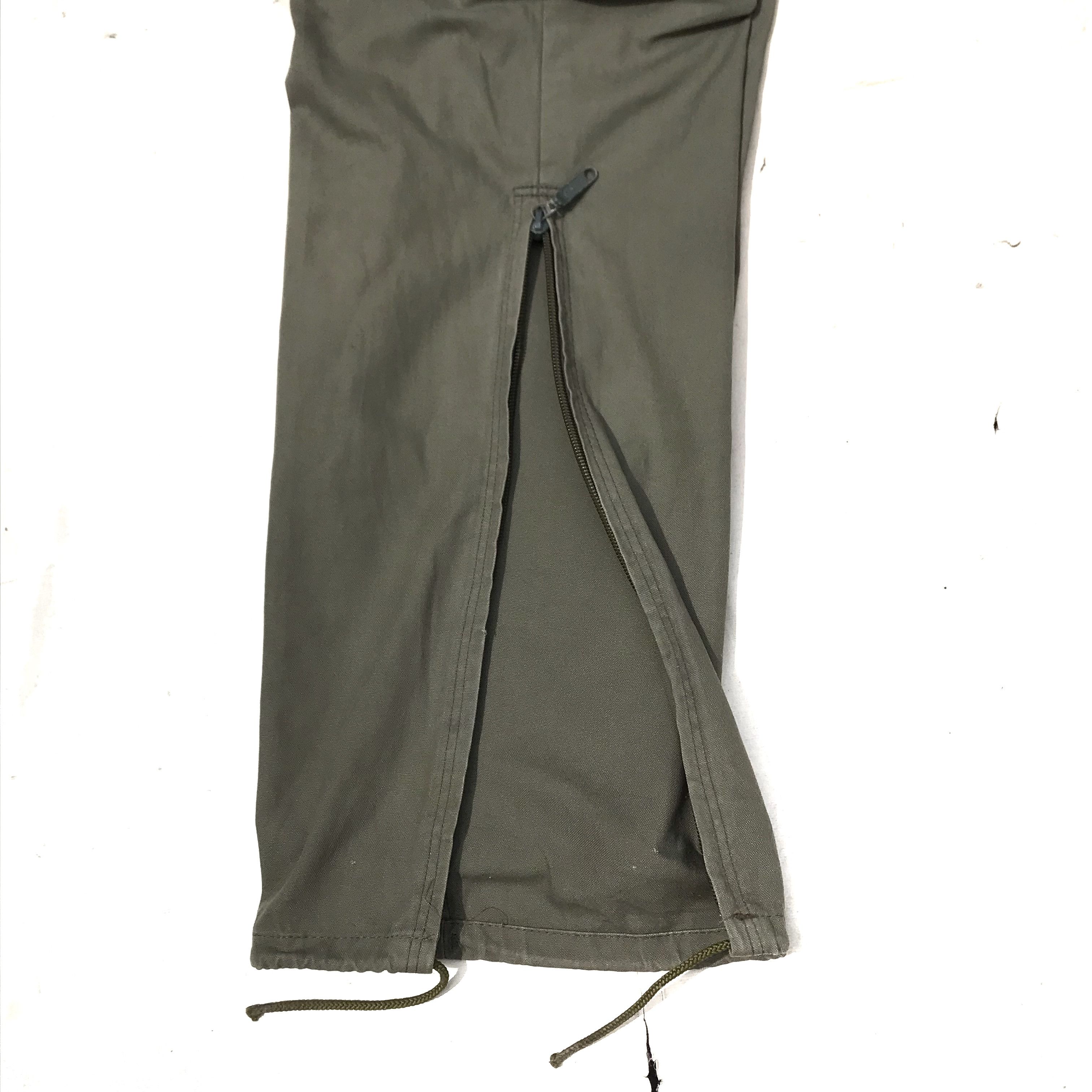 Aeronautica Militare Vintage Germany Military trouser pants Green army military Size US 36 / EU 52 - 5 Thumbnail