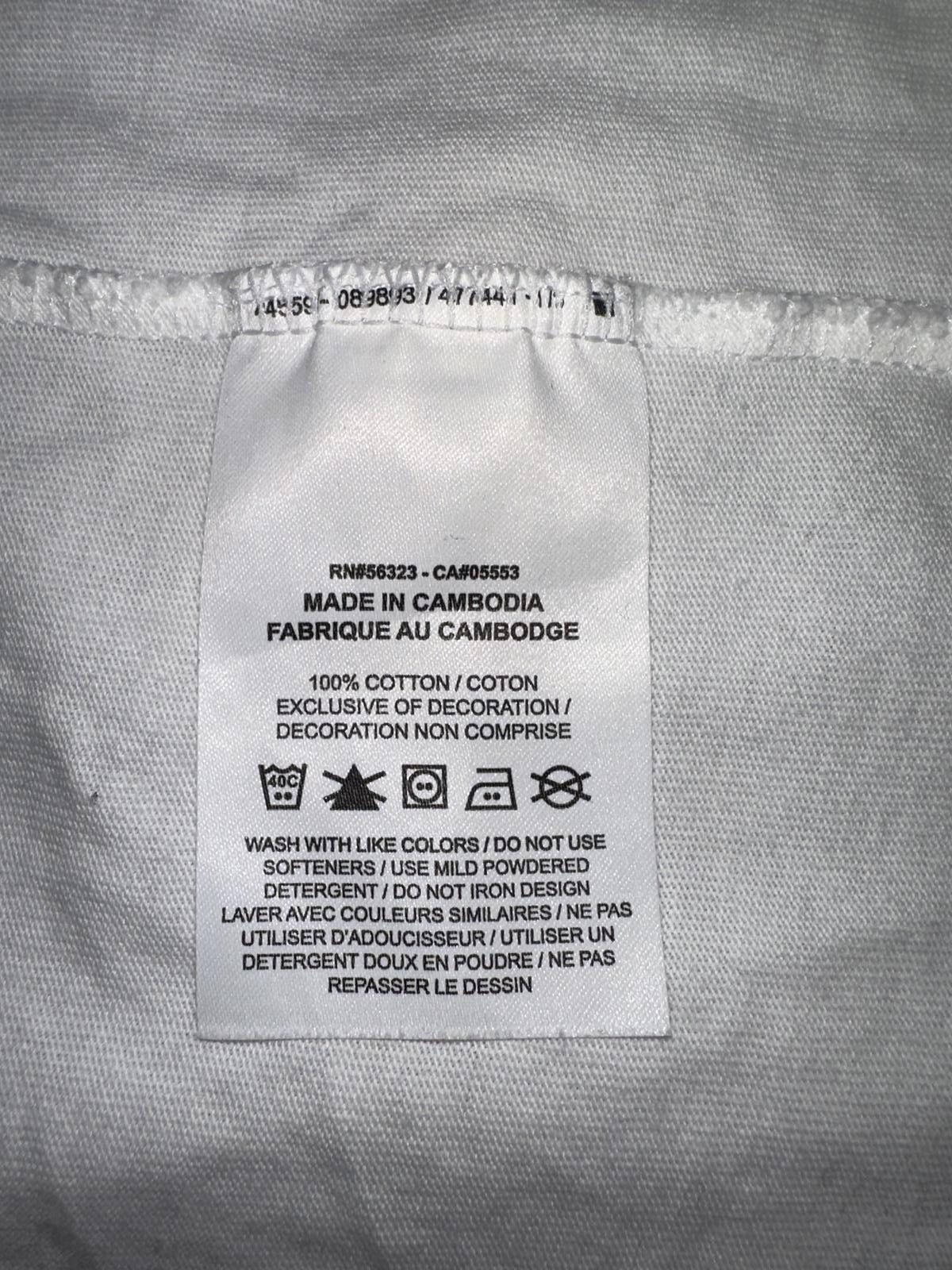 Nike Nike NOCTA Men's Basketball White T-shirt Size US XL / EU 56 / 4 - 11 Thumbnail