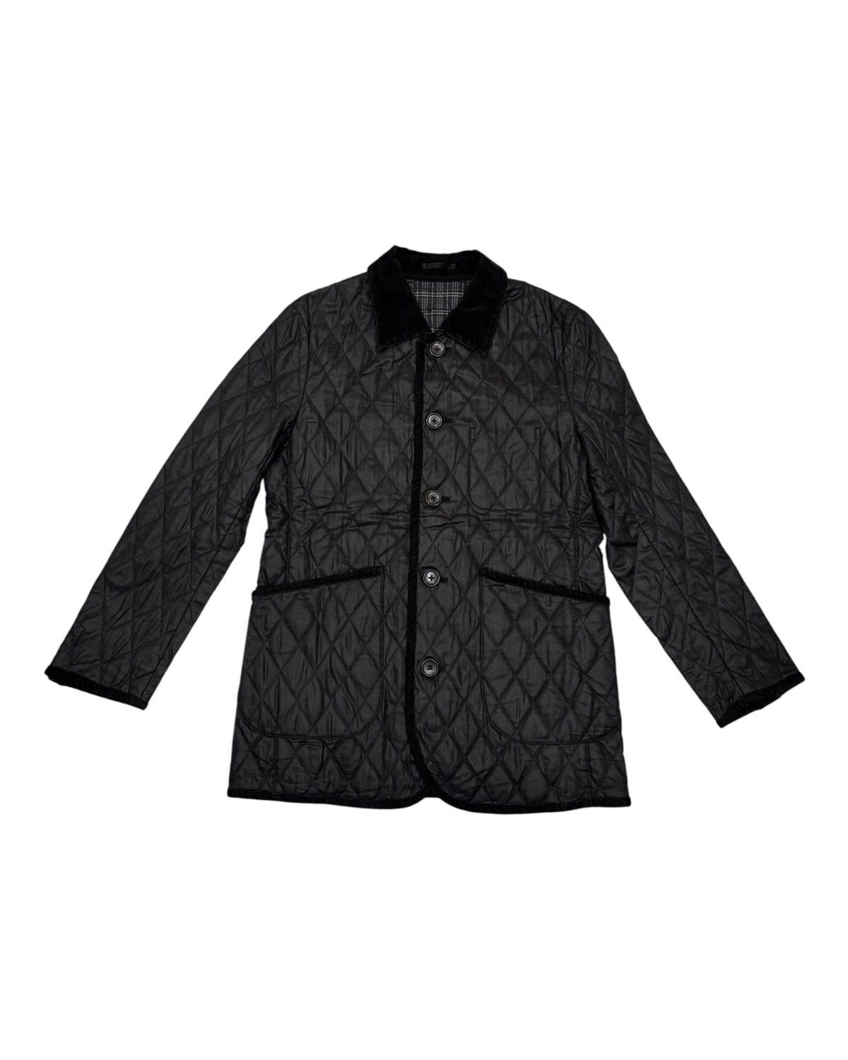 Burberry Black Label Quilted Jacket Overcoat Size US M / EU 48-50 / 2 - 3 Thumbnail