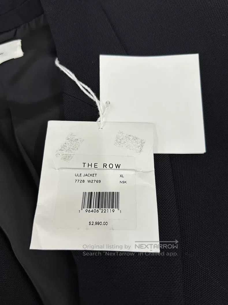 The Row The Row Classic Three-Pocket Black Suit Jacket Size XL / US 12-14 / IT 48-50 - 4 Thumbnail