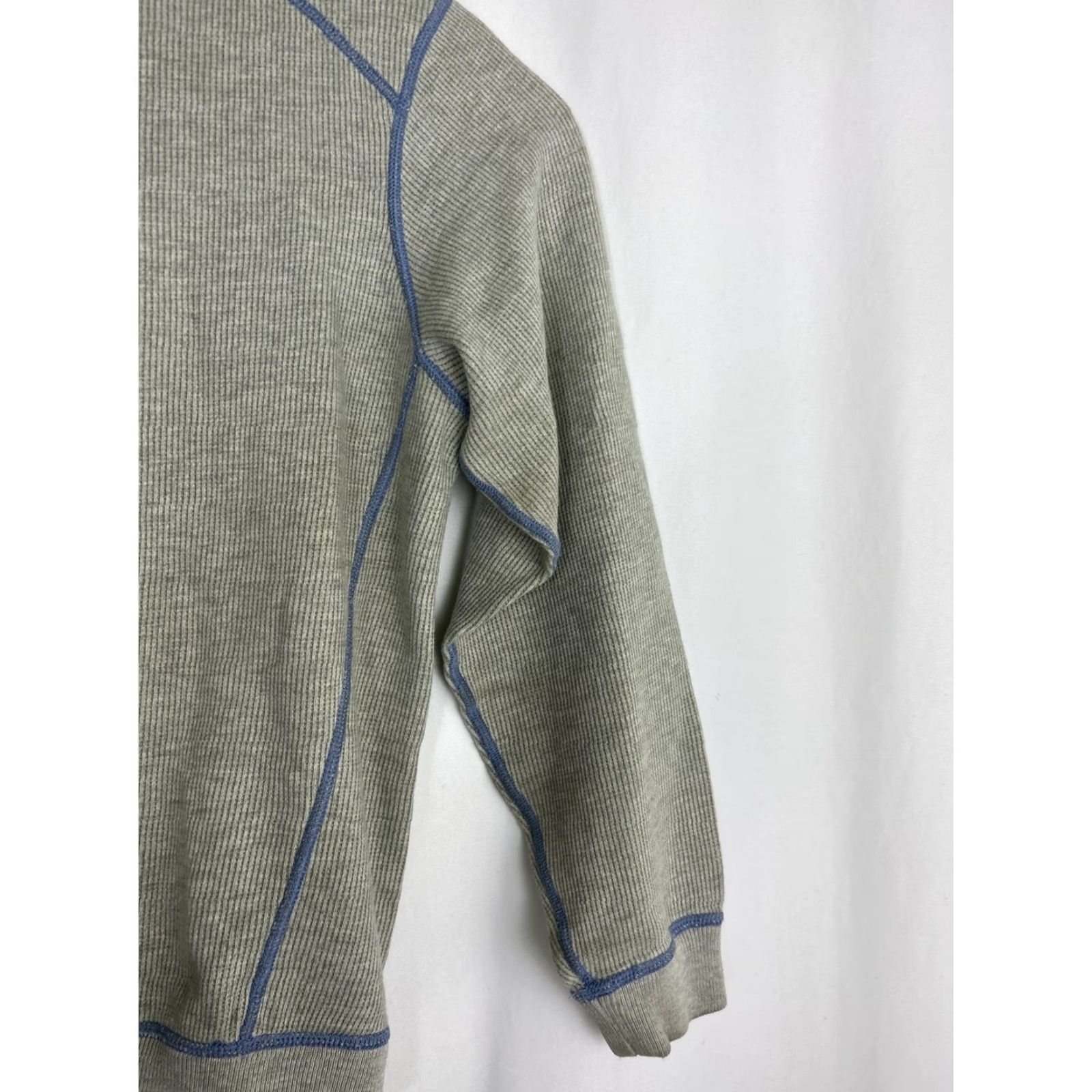 Tommy Bahama Tommy Bahama Mens Medium 1/4 Zip Reversible Pullover Sweater Long Sleeve Cotton Size US M / EU 48-50 / 2 - 5 Thumbnail