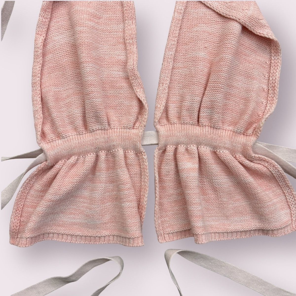 Other Handmade Y2K Vibes Light Baby Pink Sweater Backless Top Size ONE SIZE - 12 Thumbnail