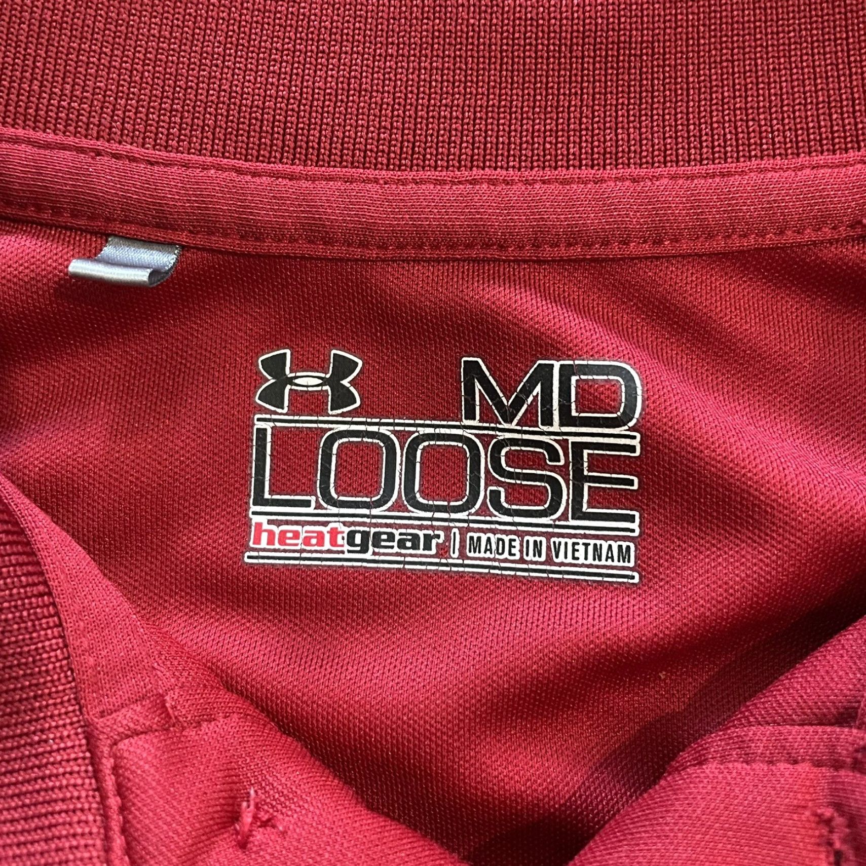 Under Armour Under Armour HeatGear Polo Shirt Red Mens Size L Size US L / EU 52-54 / 3 - 4 Thumbnail
