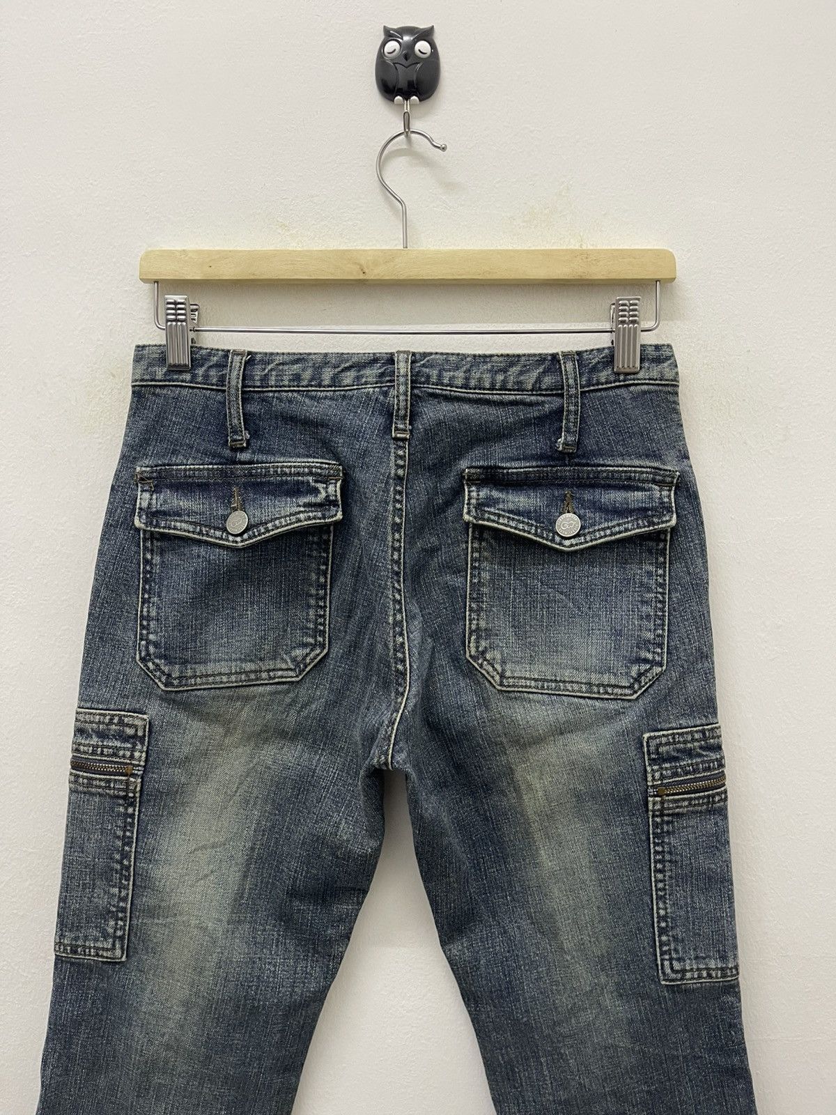 Global Work Vintage GLOBAL WORK Japanese Flare ifsixwasnine LGB Style Size US 27 - 2 Thumbnail