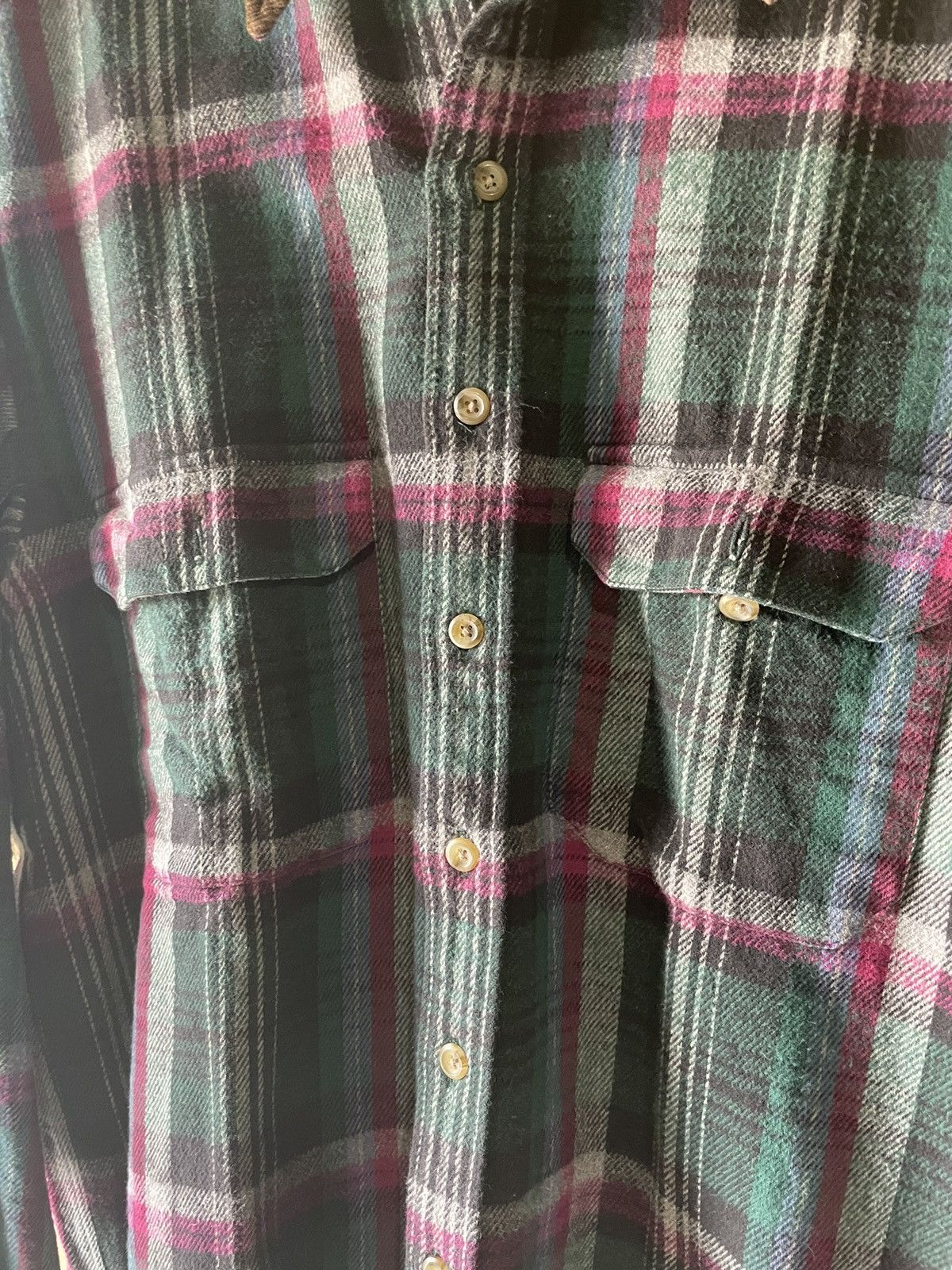 Chaps Ralph Lauren Vintage Chaps Ralph Lauren Flannel Shirt Size US L / EU 52-54 / 3 - 3 Thumbnail