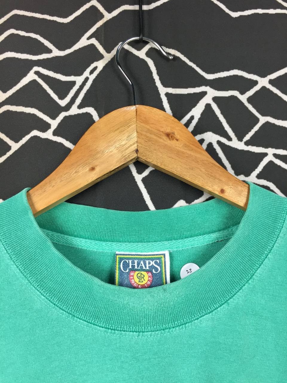 Chaps Ralph Lauren Vtg 90s Chaps Ralph Lauren Crest Logo Pocket Tee Size US M / EU 48-50 / 2 - 5 Thumbnail