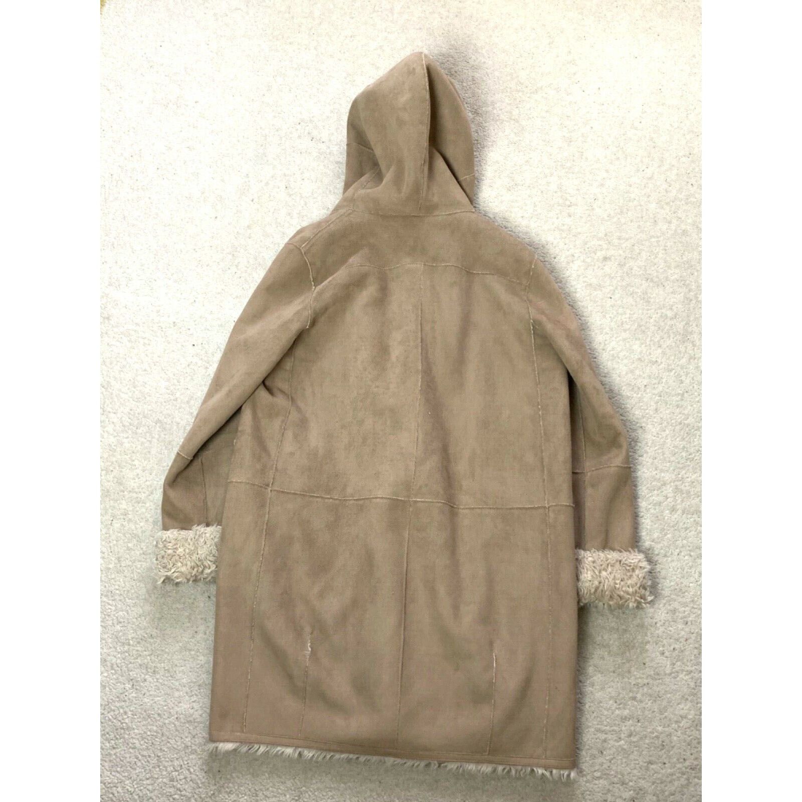 Other Womens MARCCAIN Faux Shearling Fur Coat Jacket N3 UK 12 40 M Size M / US 6-8 / IT 42-44 - 11 Thumbnail