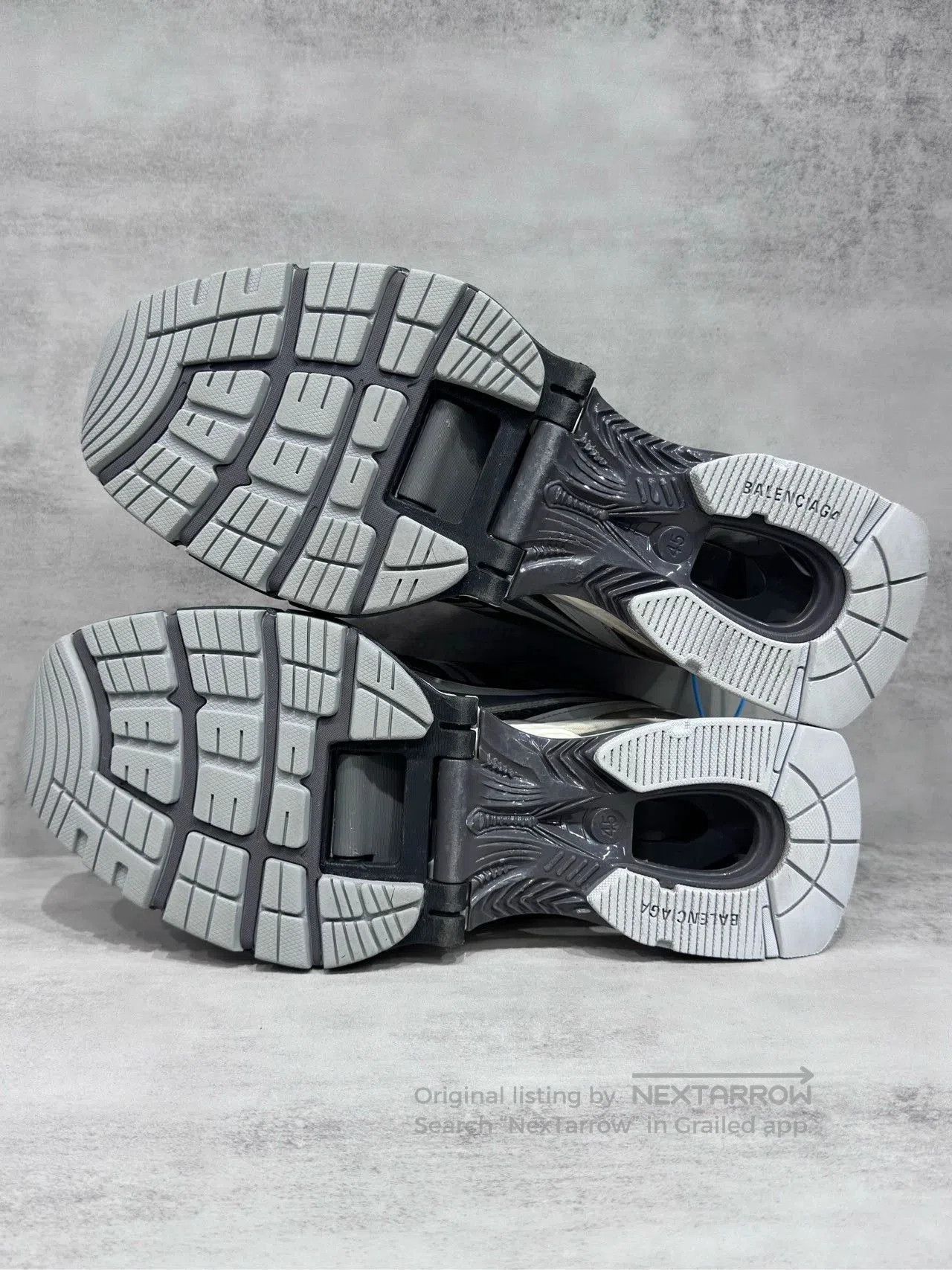 Balenciaga Balenciaga X-PANDER Distressed Sneakers. Size US 12 / EU 45 - 7 Thumbnail