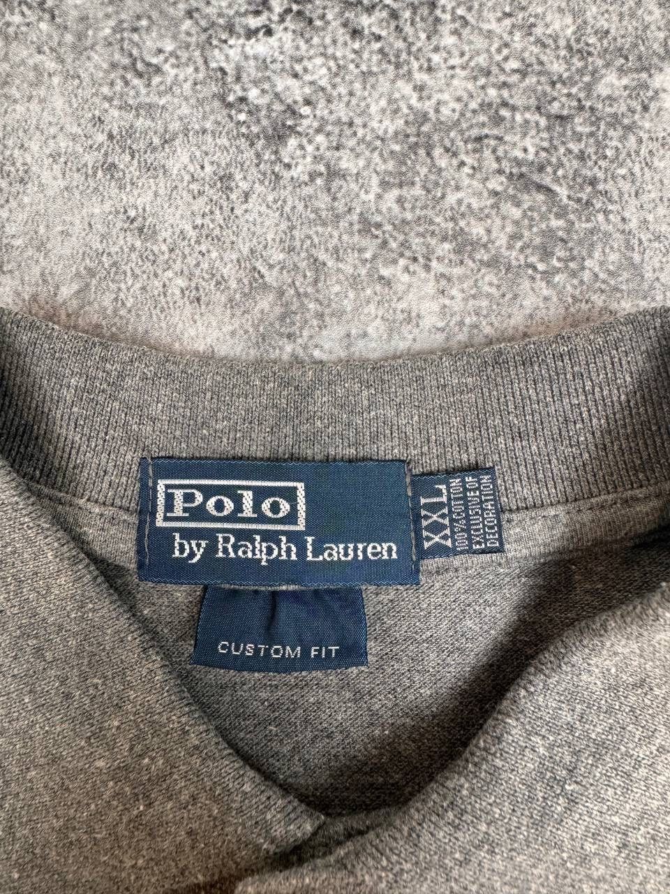 Polo Ralph Lauren Polo Ralph Lauren Men Cotton Polo Shirt Grey Size XXL Size US XXL / EU 58 / 5 - 3 Thumbnail