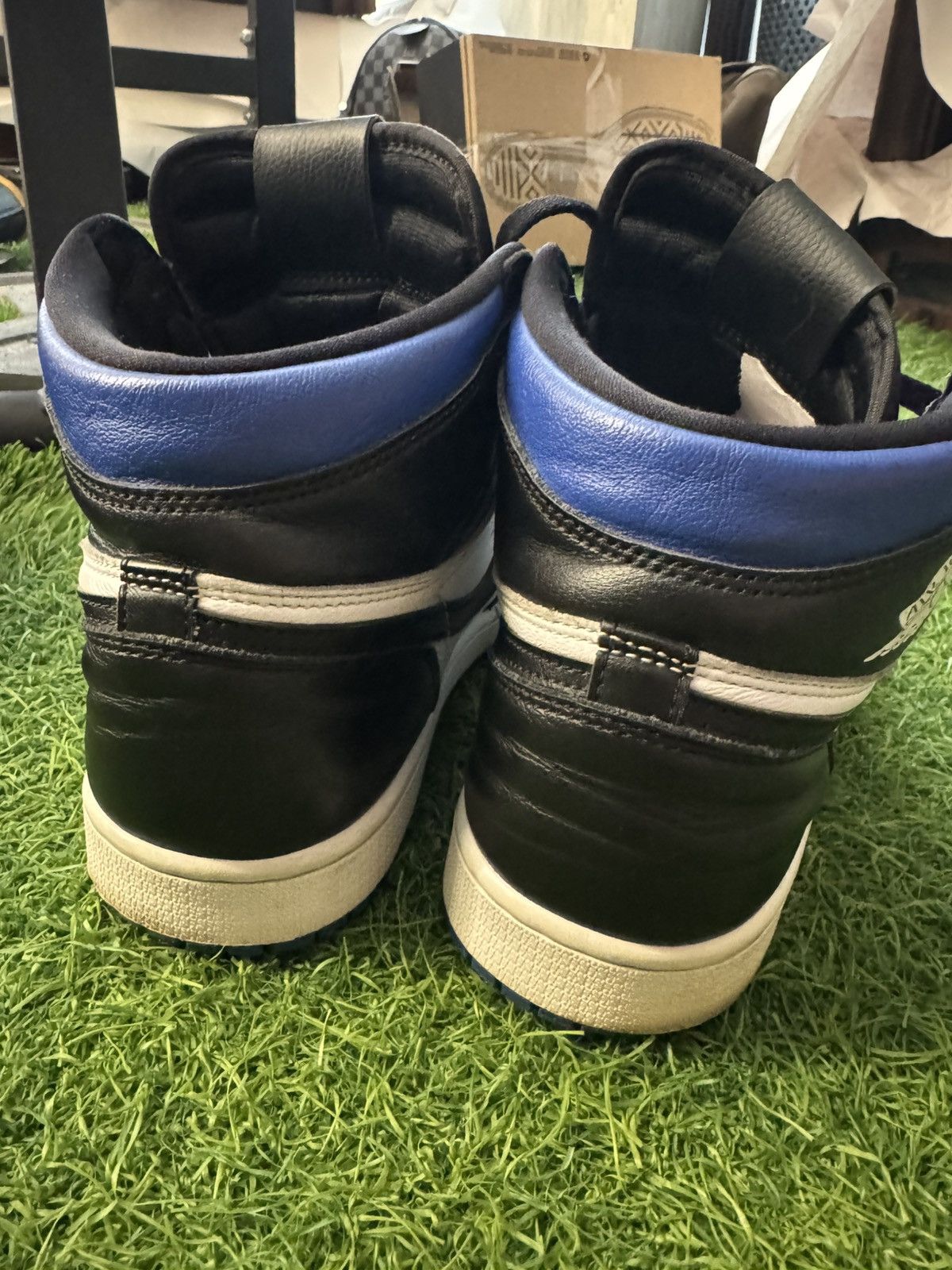 Jordan Brand × Nike AIR JORDAN Jordan Mens 1 Retro High Top Sneakers Size US 9 / EU 42 - 6 Thumbnail