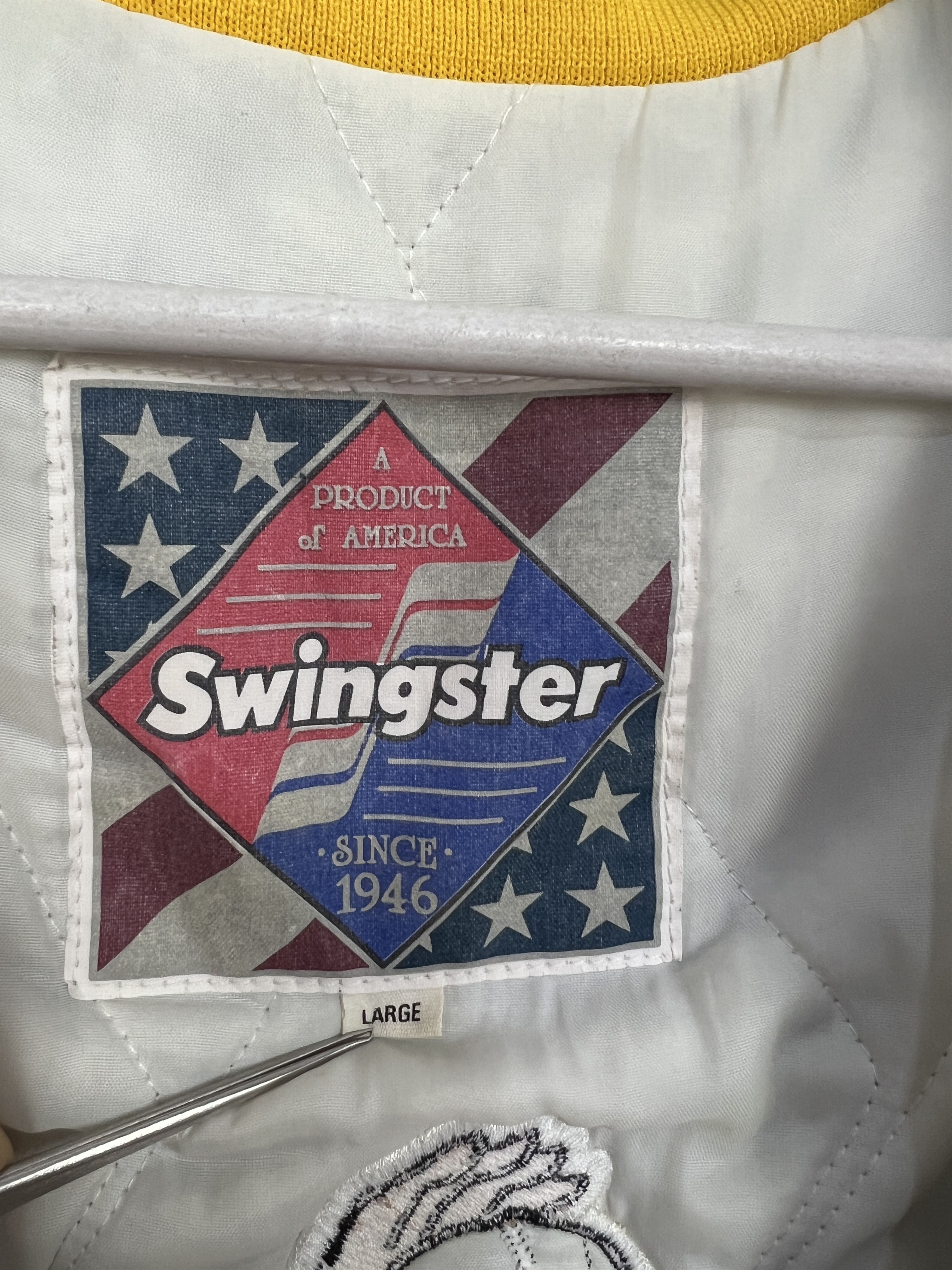 Swingster Swingster NCAA Purdue Boilermakers Jacket Bomber Rare Size US L / EU 52-54 / 3 - 8 Thumbnail