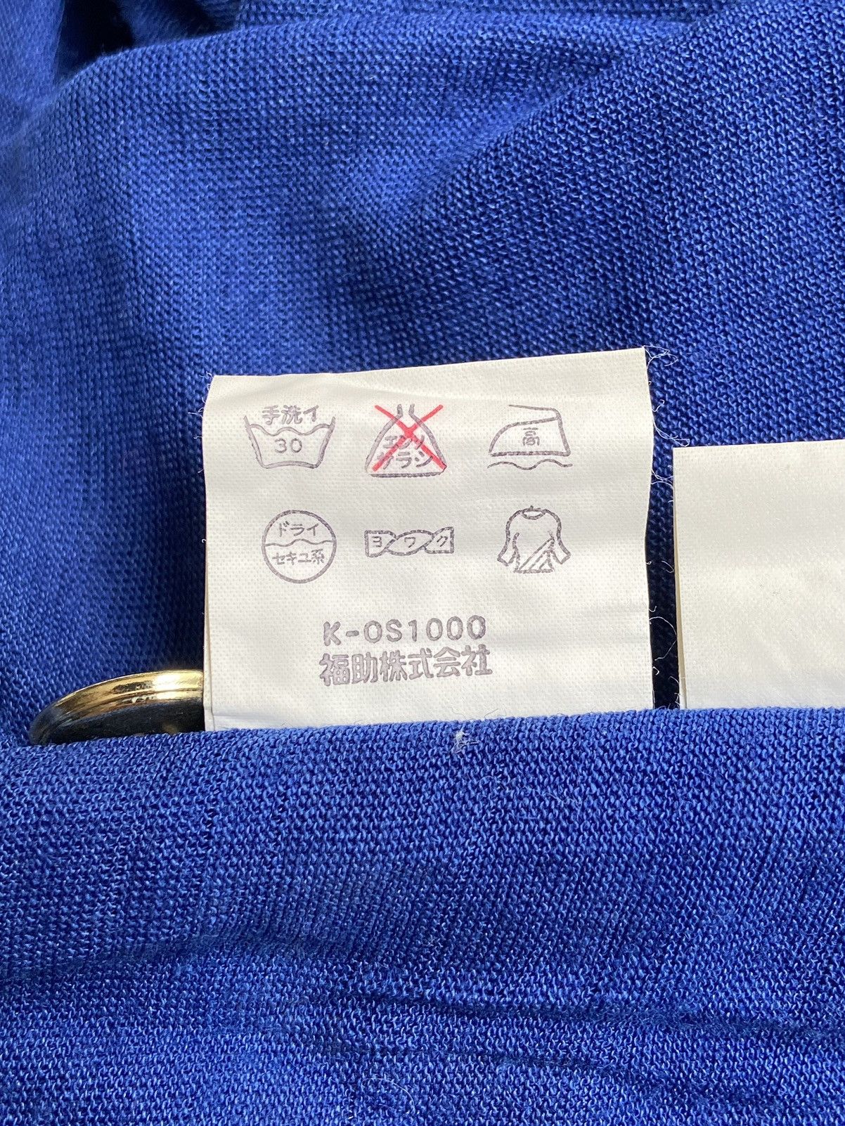 Yves Saint Laurent Yves Saint Laurent Blue T-shirt Size US S / EU 44-46 / 1 - 8 Thumbnail