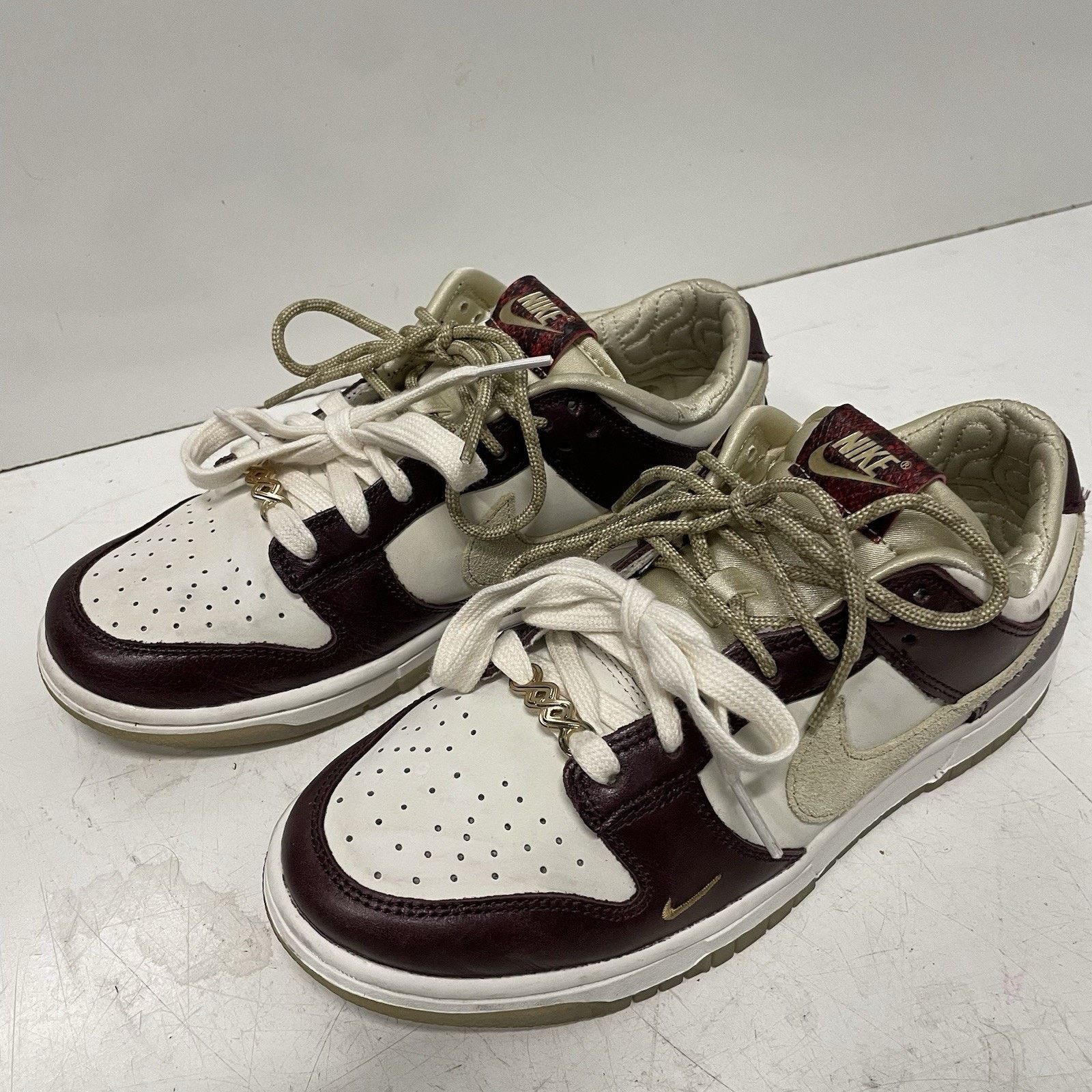 Nike Nike Dunk Low LX Sail Gold Snake Women’s US Size 8.5 Size US 8.5 / IT 38.5 - 2 Thumbnail