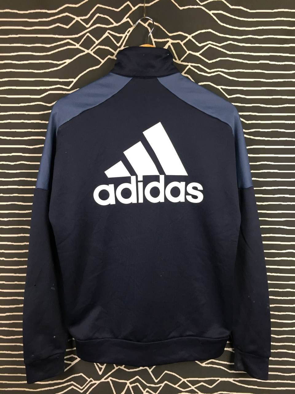 Adidas Adidas Sportswear Big Logo Full Zip Track Jacket Size US M / EU 48-50 / 2 - 1 Thumbnail