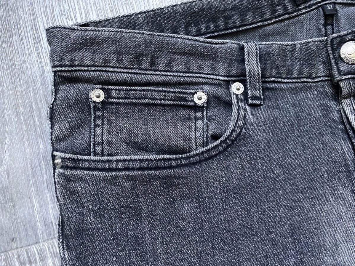A.P.C. Unisex A.P.C. Petit New Standard Graphite Gray Jeans Denim Size 30" / US 8 / IT 44 - 9 Thumbnail
