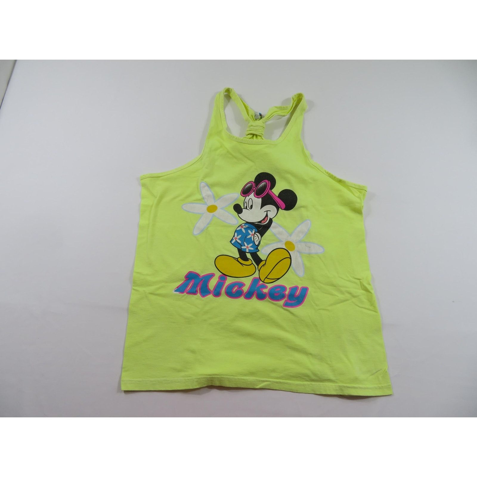 Mickey Unlimited Mickey Mouse Tied Back Beach Tank Top Shirt Sz L-XL? 1990s Size US L / EU 52-54 / 3 - 1 Thumbnail