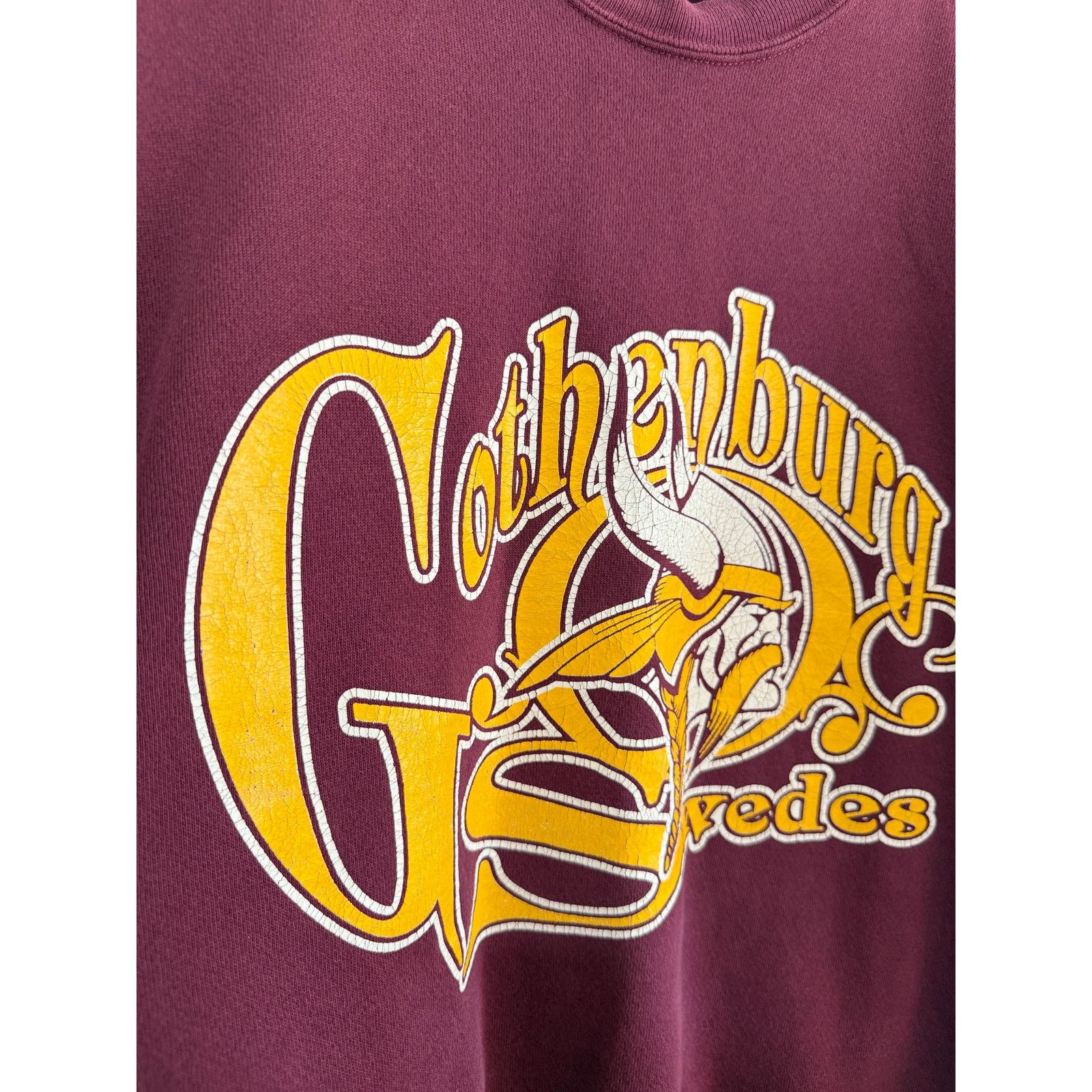 Vintage 80s 90s Gothenburg Swedes Crewneck Size US L / EU 52-54 / 3 - 5 Thumbnail