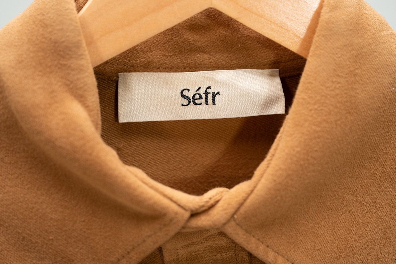 Sefr Sefr Matsy Moleskin Shirt Jacket in Brown Size US M / EU 48-50 / 2 - 12 Thumbnail