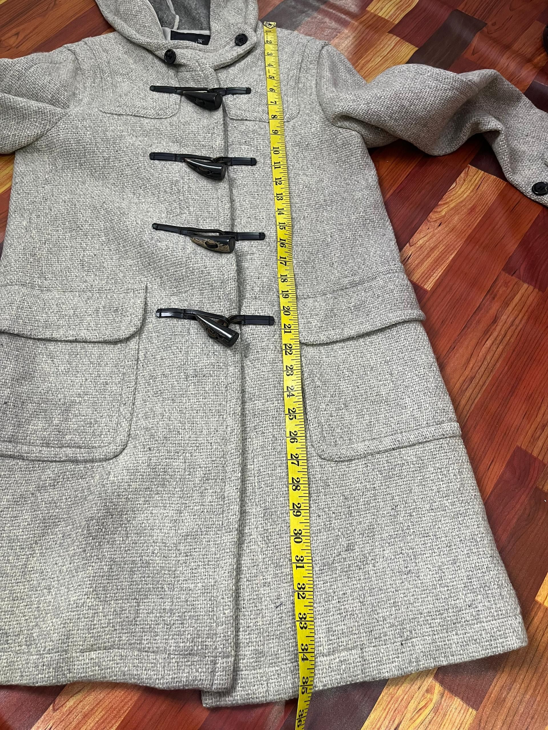 Yohji Yamamoto INED Yohji Yamamoto Japan Wool Hooded Duffle Coat Size S / US 4 / IT 40 - 16 Thumbnail