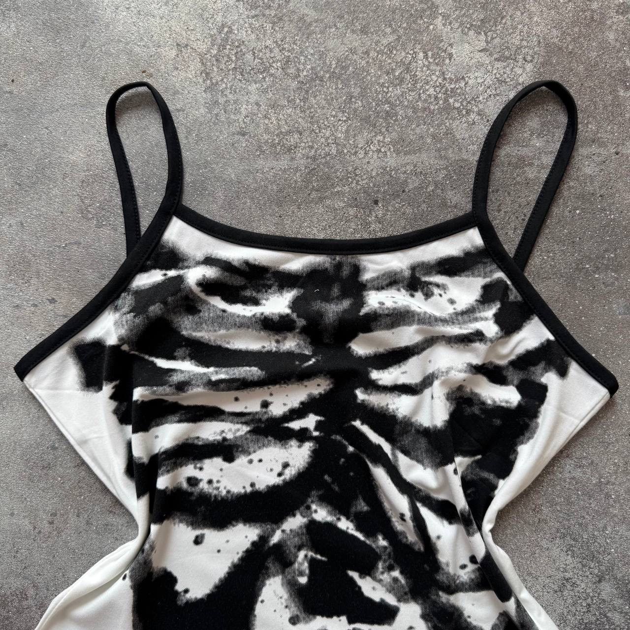 20471120 Y2K Era Vintage Glam Goth Punk Tank Top Size M / US 6-8 / IT 42-44 - 4 Thumbnail