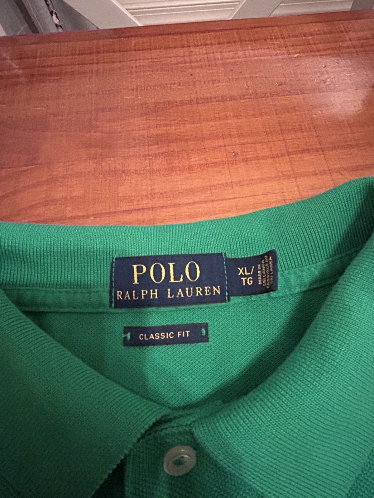Polo Ralph Lauren Green polo shirt Size US XL / EU 56 / 4 - 3 Thumbnail