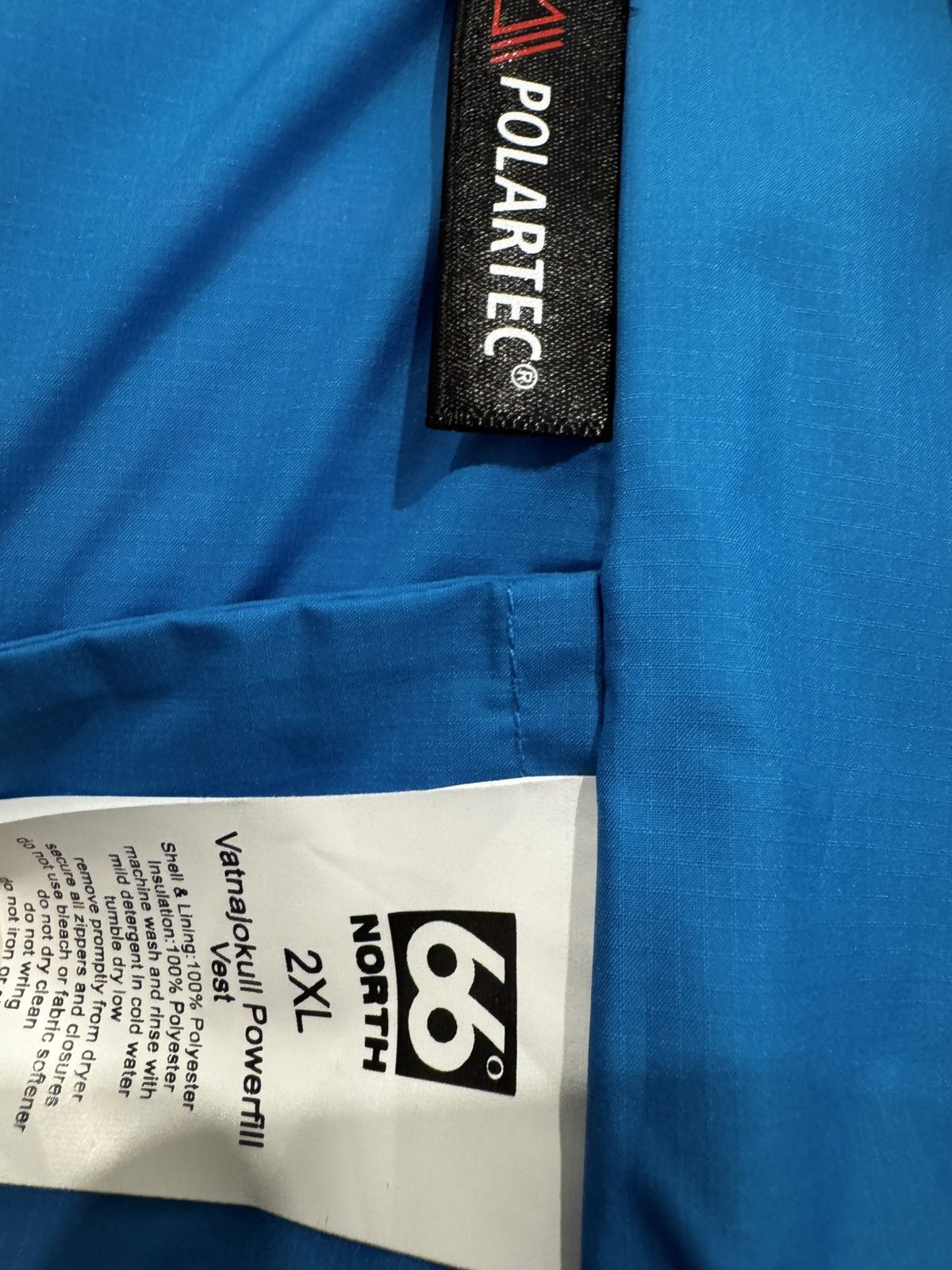 66 North 66°North Vatnajökull Powerfill Vest — Blue — 2XL Size US XXL / EU 58 / 5 - 4 Thumbnail