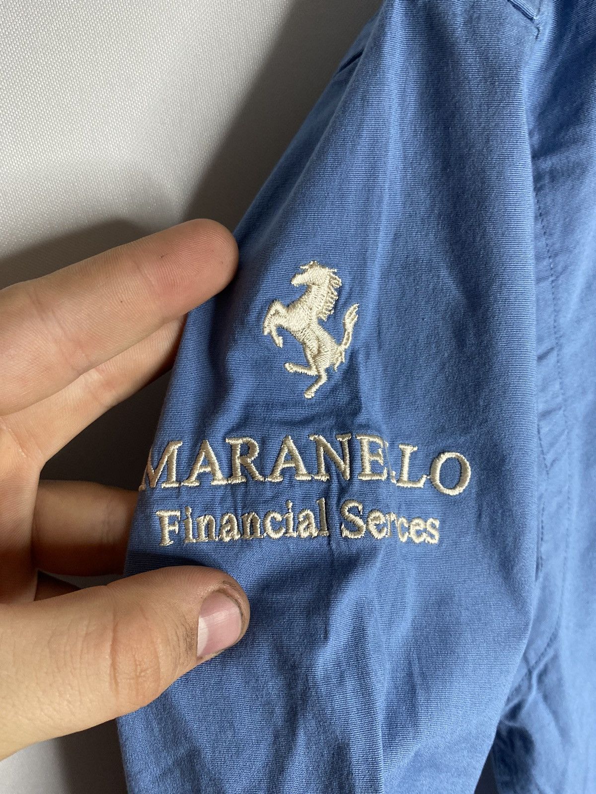 Ferrari × Vintage 🔥Vintage Fila Ferrari Maranello Shirt Button Up Long Sleeve🔥 Size US M / EU 48-50 / 2 - 7 Thumbnail