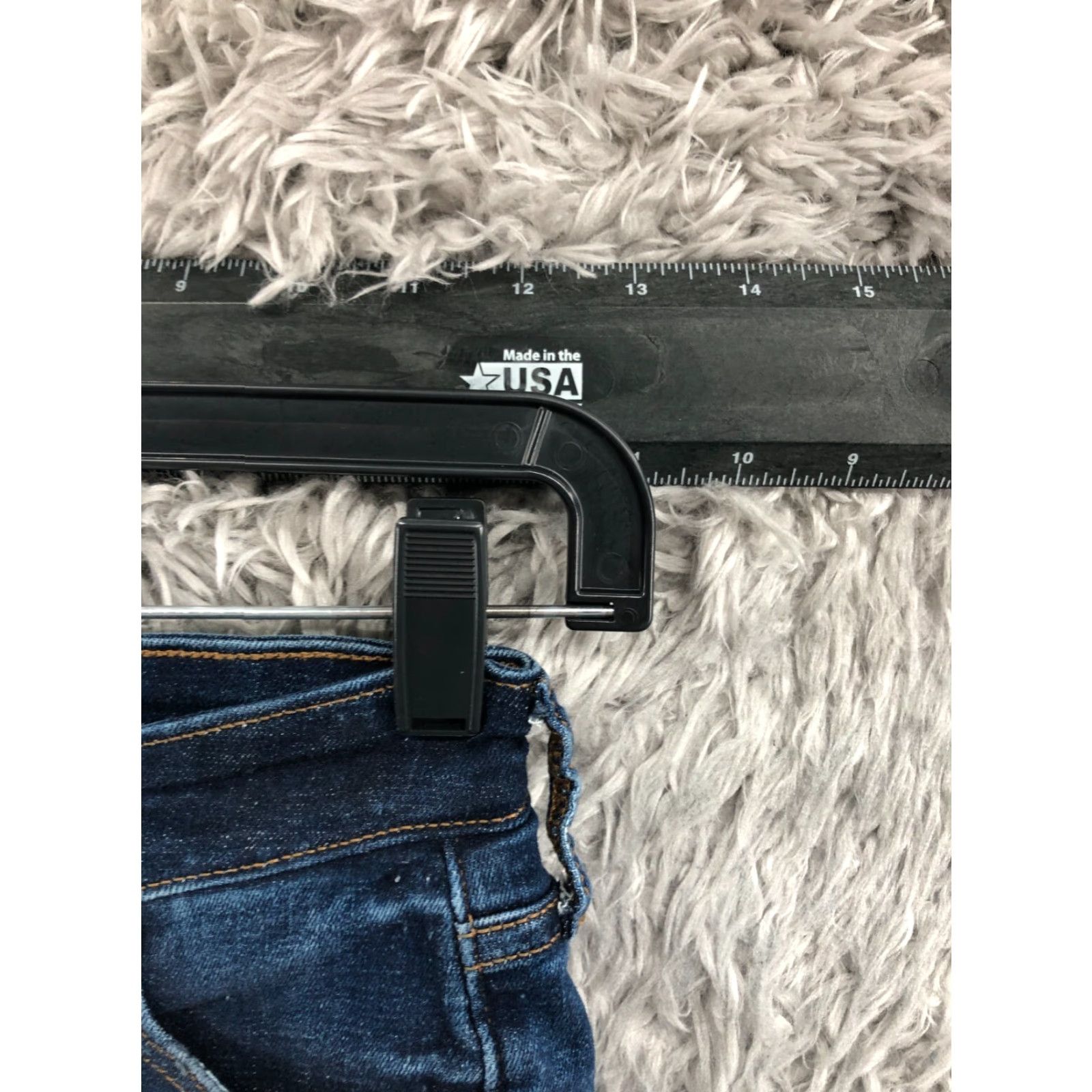 Old Navy VINTAGE Old Navy Extra High Rise Super Skinny Jeans 00 Womens Medium Blue Size 24" / US 00 / IT 34 - 2 Thumbnail