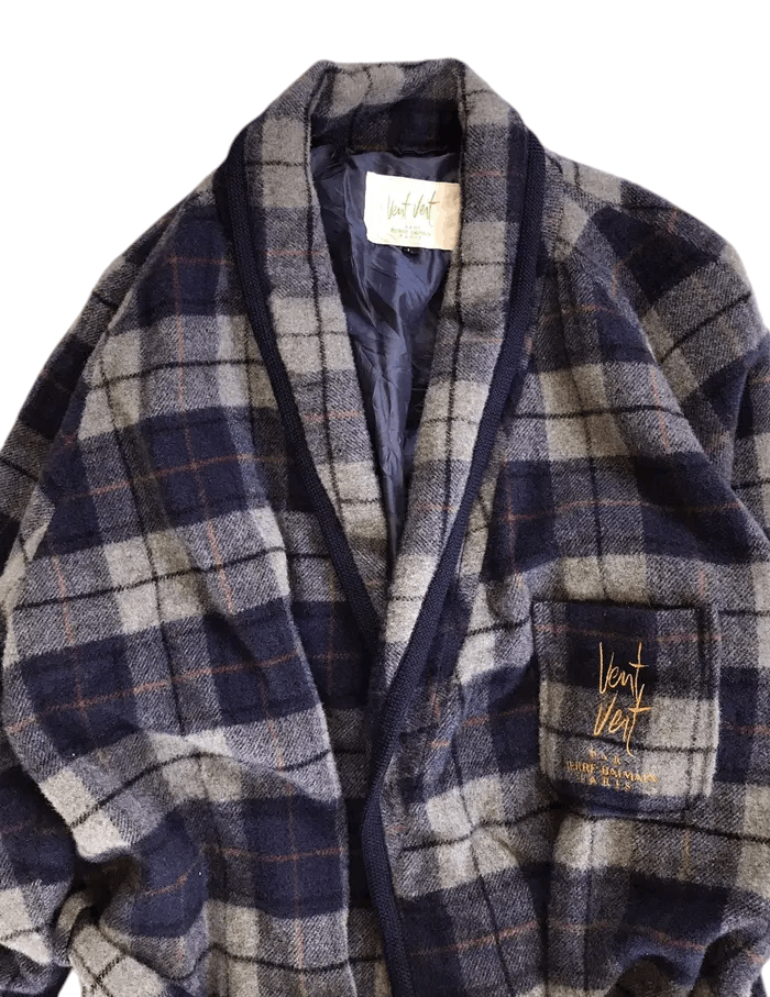 Pierre Balmain Vintage Vent Vert Pierre Balmain Wool Kimono Size US L / EU 52-54 / 3 - 4 Thumbnail