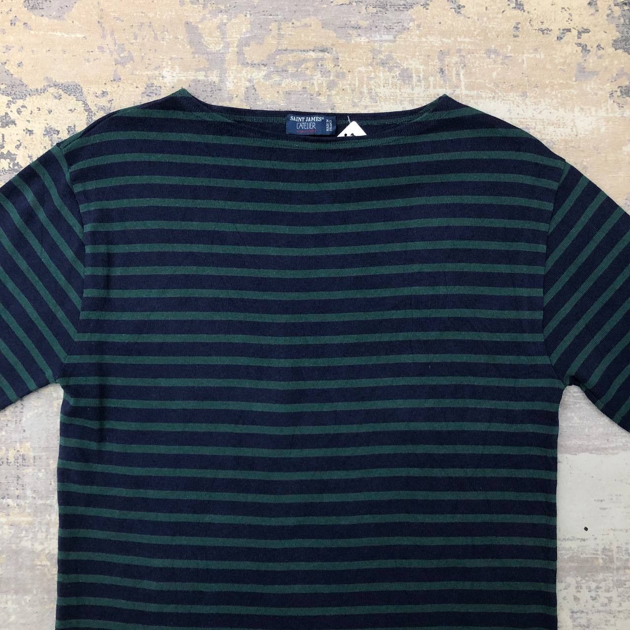 Saint James T193 MADE IN FRANCE SAINT JAMES L'ATELIER STRIPED TEE Size US M / EU 48-50 / 2 - 4 Thumbnail