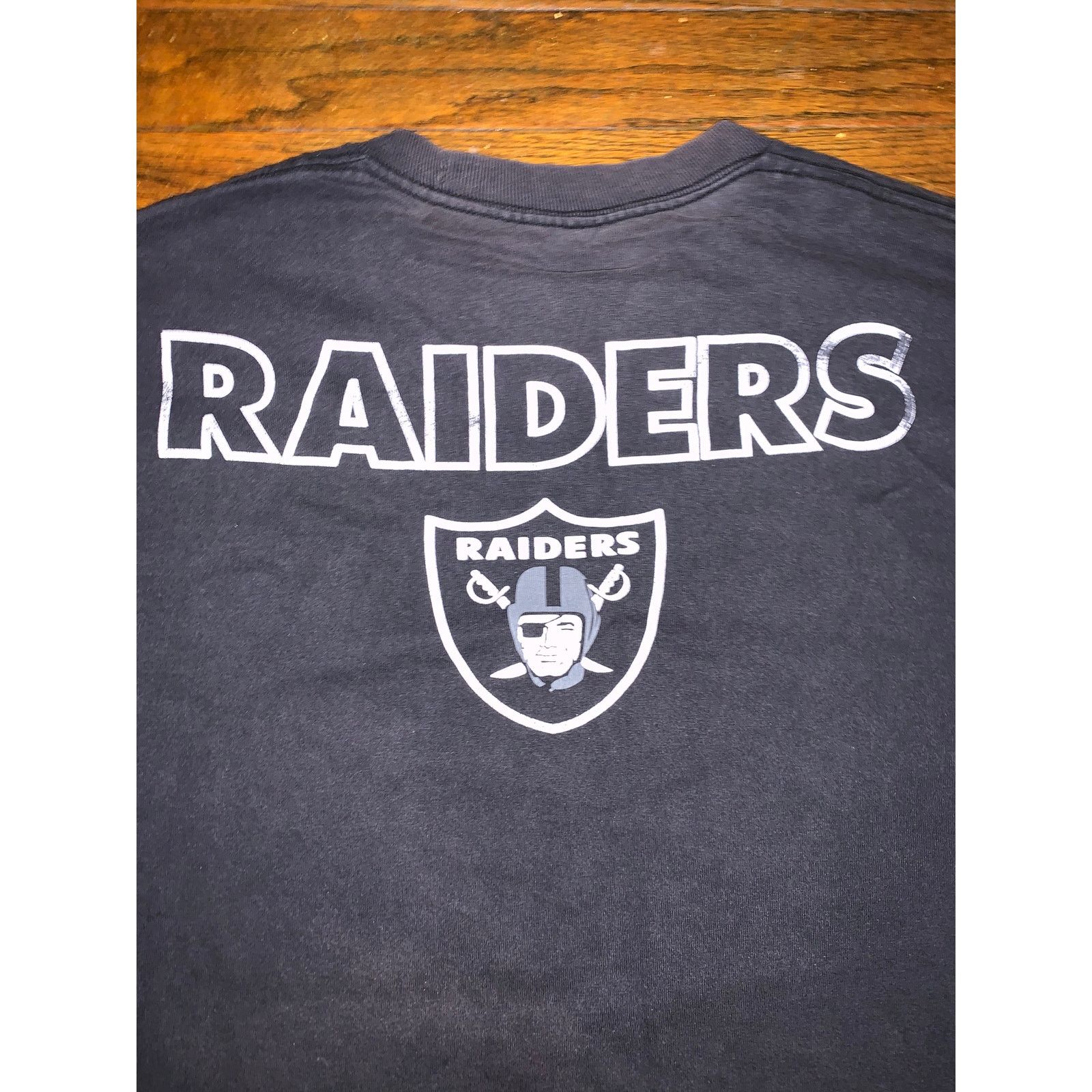 NFL × Vintage Oakland Raiders "Silver Sundays Black Nights" T-Shirt L Size US L / EU 52-54 / 3 - 9 Thumbnail