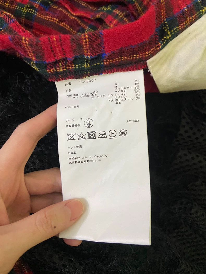 Comme des Garcons Comme Des Garcons size S Skirt Red Plaid Size 24" / US 00 / IT 34 - 5 Thumbnail