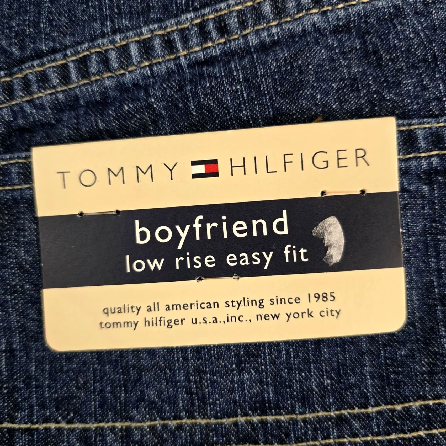 Tommy Hilfiger Tommy Hilfiger Boyfriend Denim Cut-Off Shorts blue 14 NWT Vintage: No M/L 5-Pocket Design Women Short Casual Summer 14 Womens Jeans Shorts Banana Size 36" / US 14 / IT 50 - 3 Thumbnail