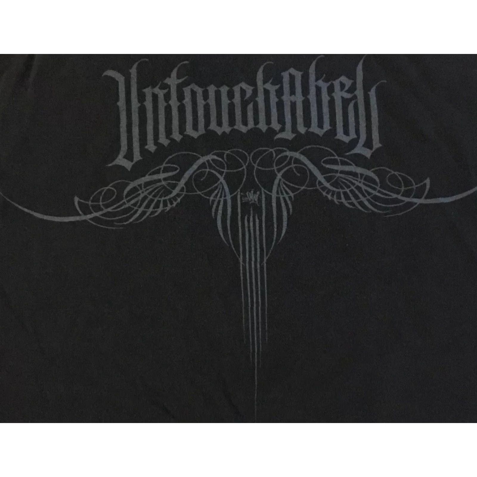 Affliction VINTAGE Untouchable Faded Distress Skull Shirt 3XL Grunge Emo Flames Fire Jnco Y2K Size US XXL / EU 58 / 5 - 4 Thumbnail